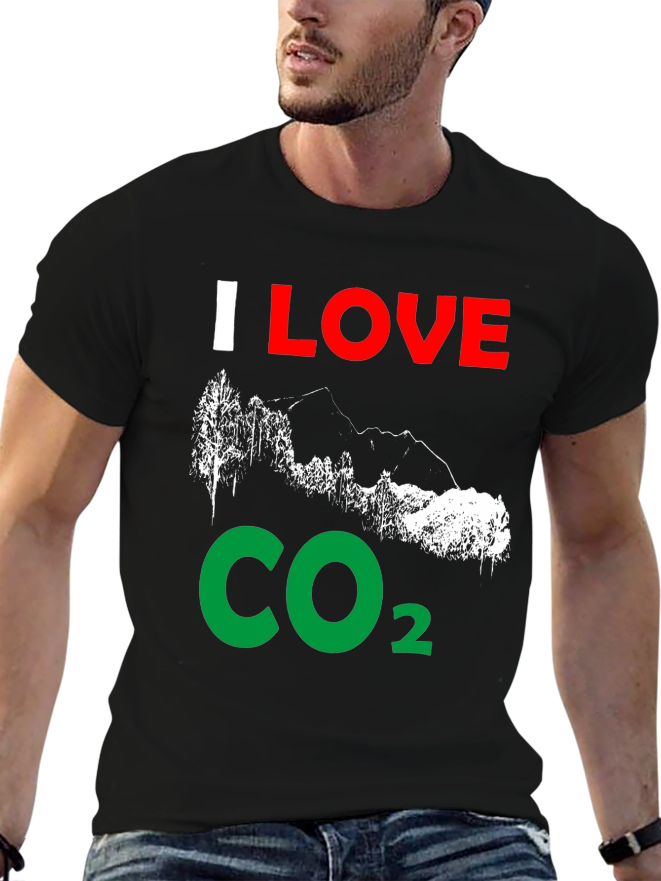 I LOVE CO2 T-Shirt Climate Change Tee