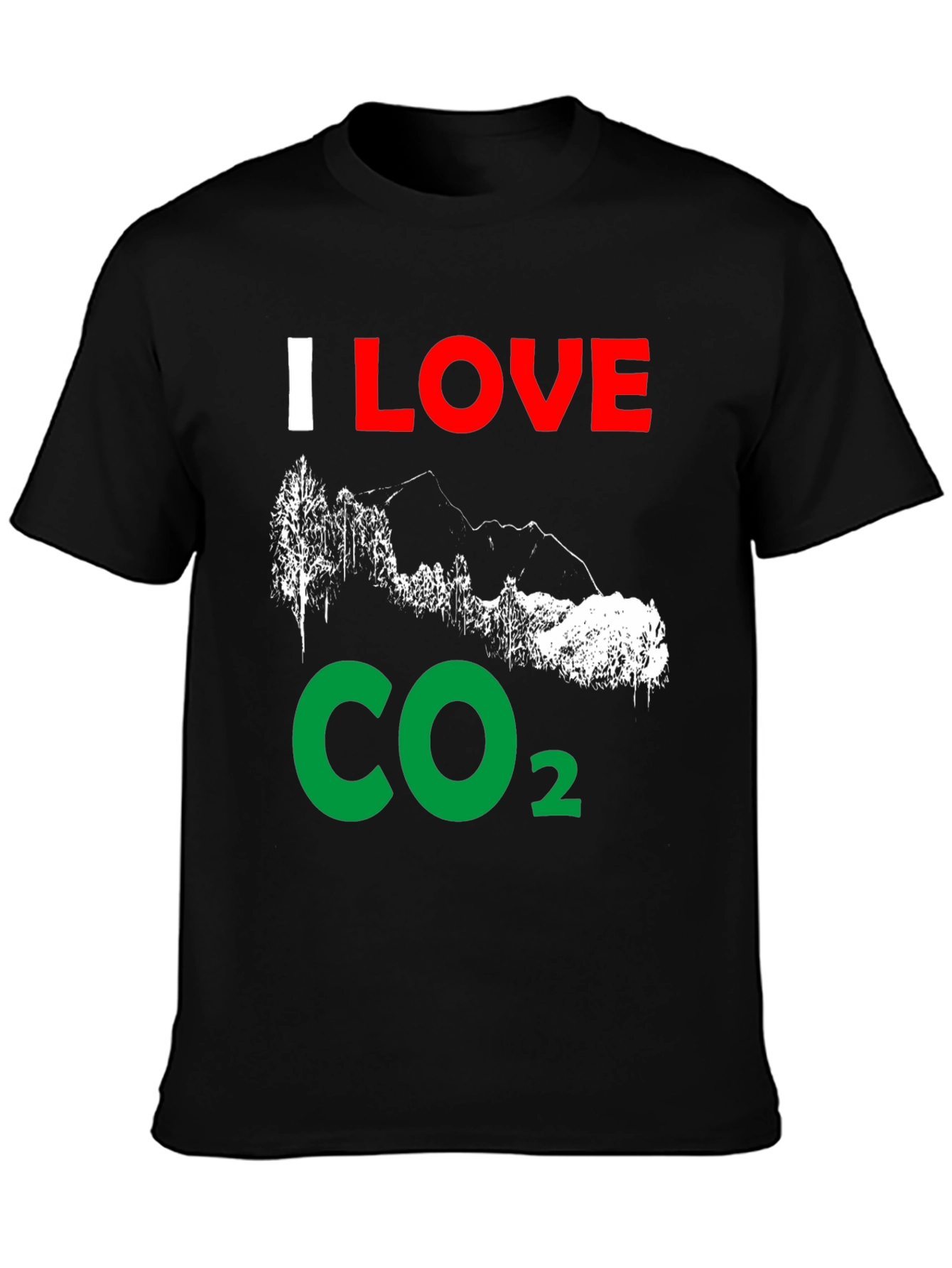 I LOVE CO2 T-Shirt Climate Change Tee