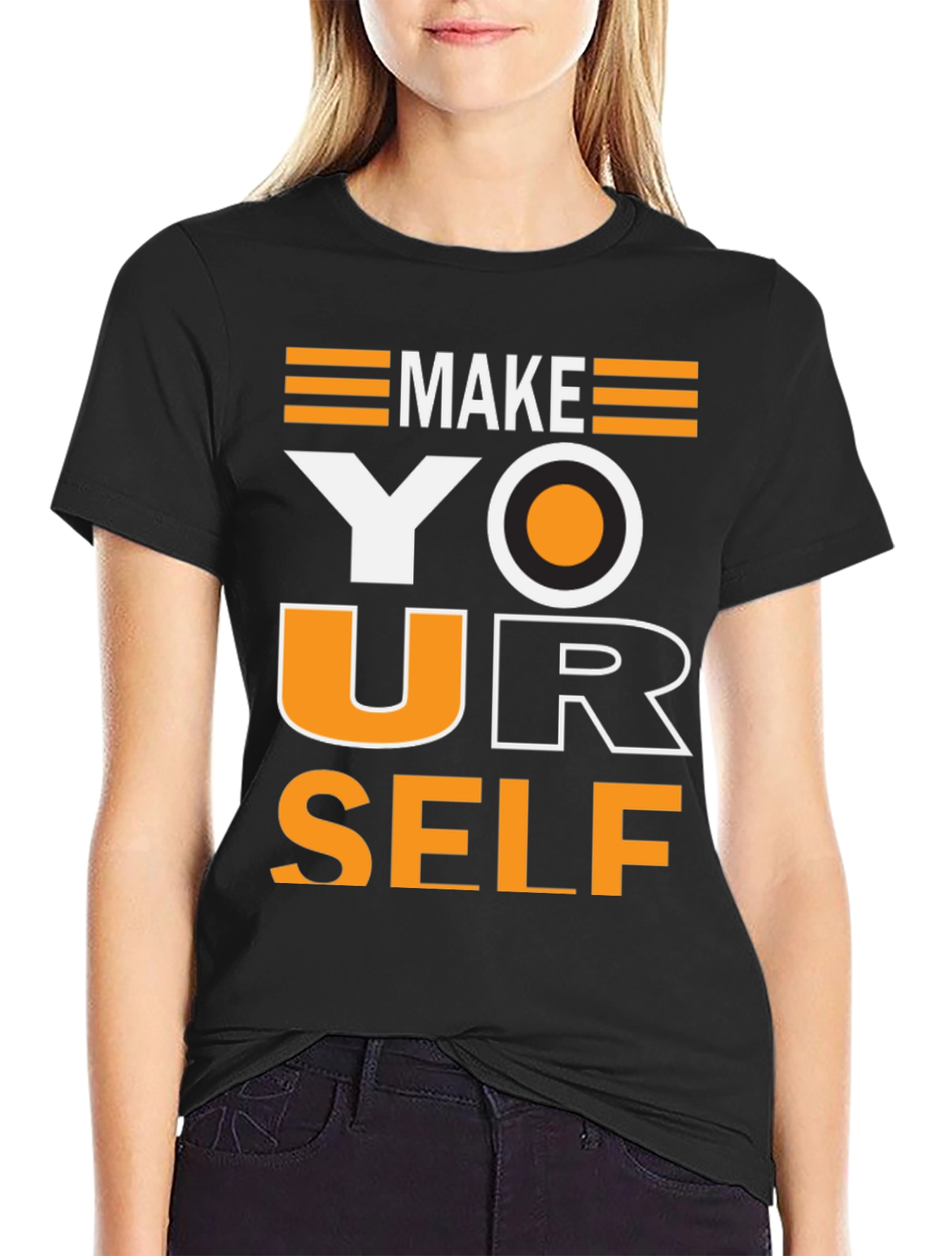 Make Yourself T-Shirt: Motivational Graphic Tee for Men