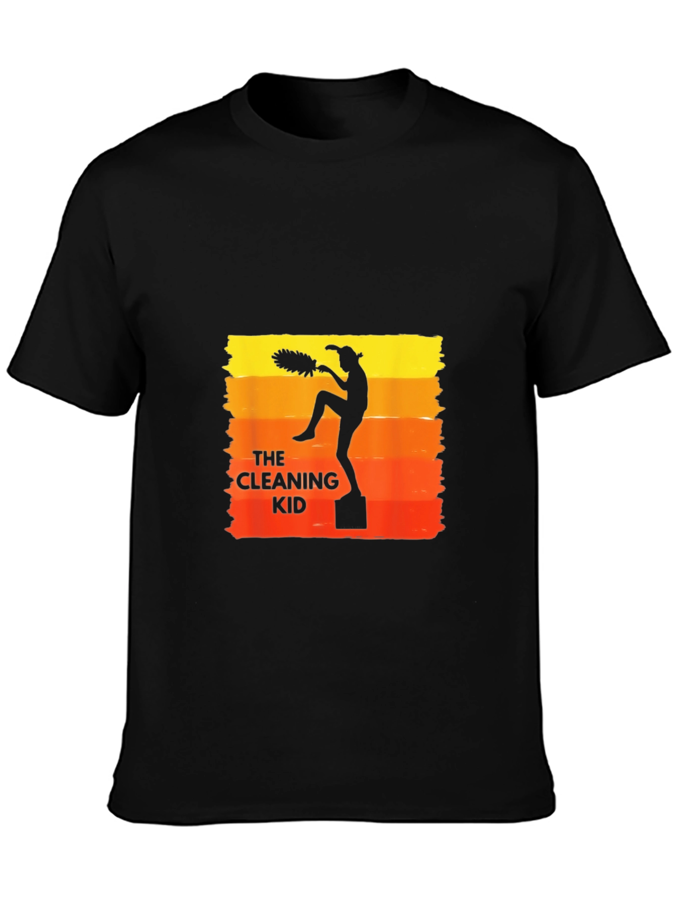 The Cleaning Kid Retro T-Shirt