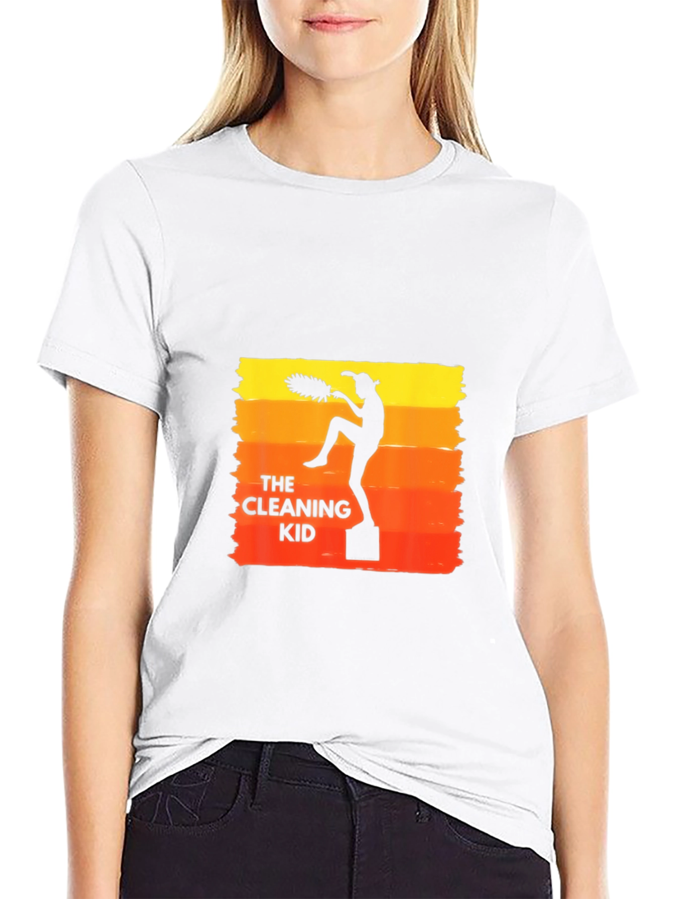 The Cleaning Kid Retro T-Shirt