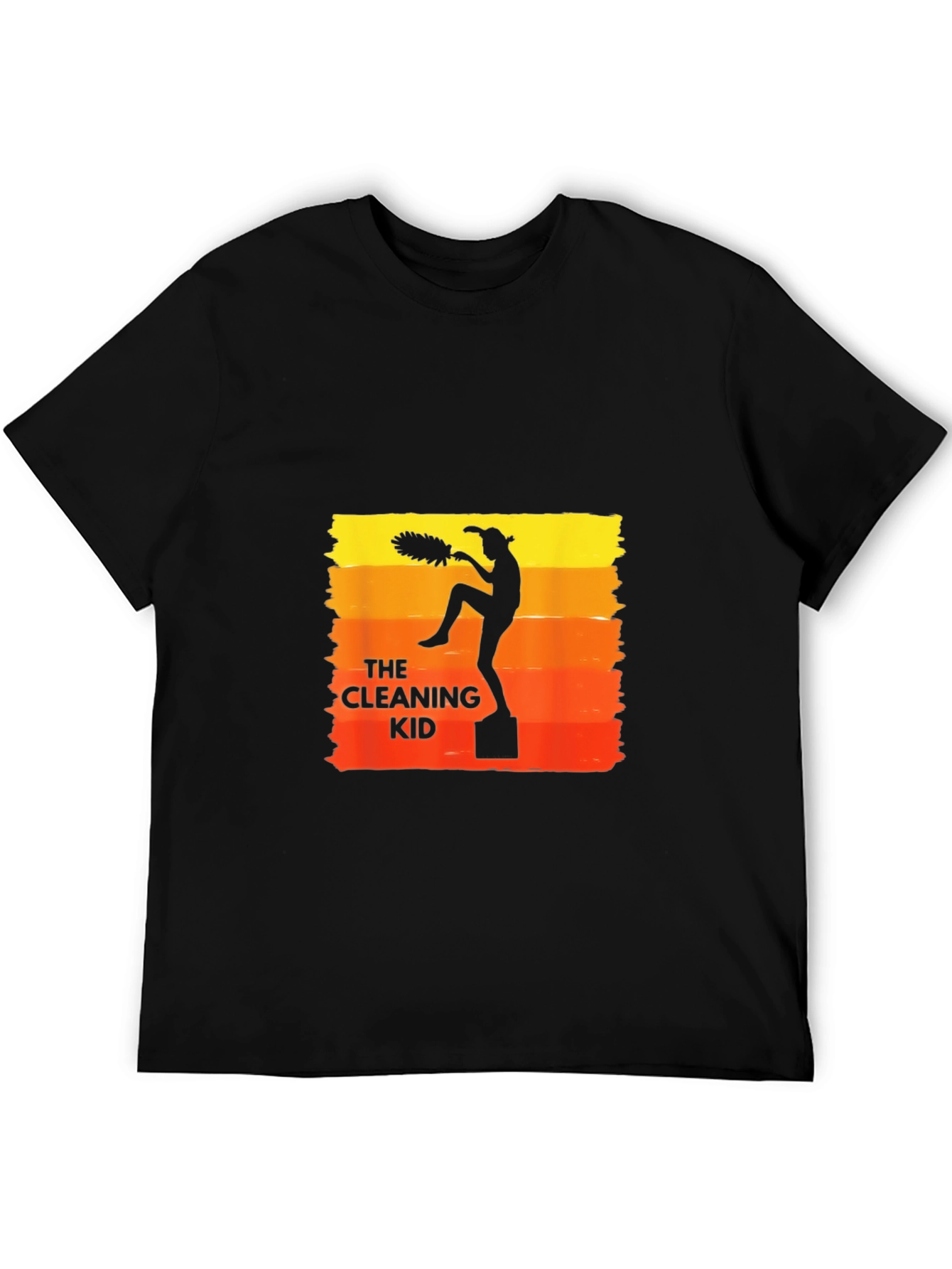 The Cleaning Kid Retro T-Shirt