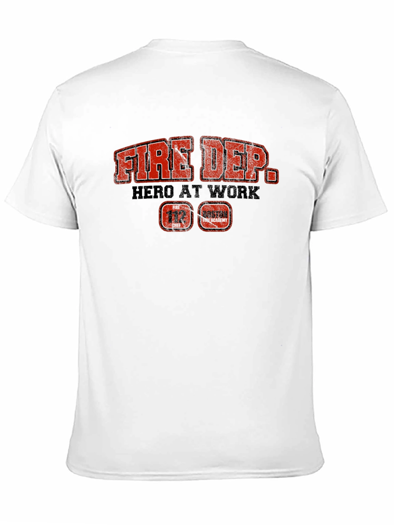 Fire Dept. Hero At Work Graphic T-Shirt