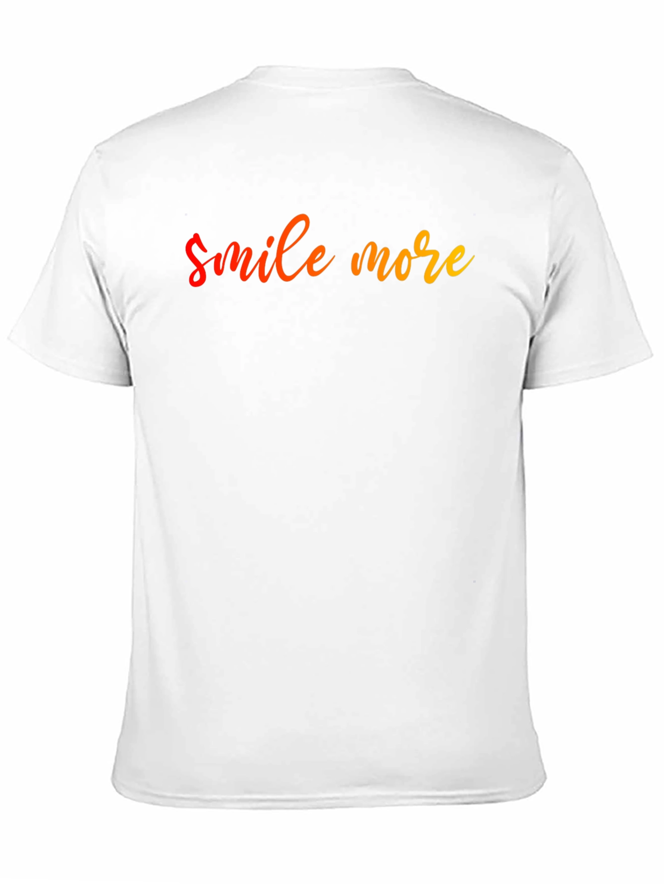 Smile More Graphic Tee - Black