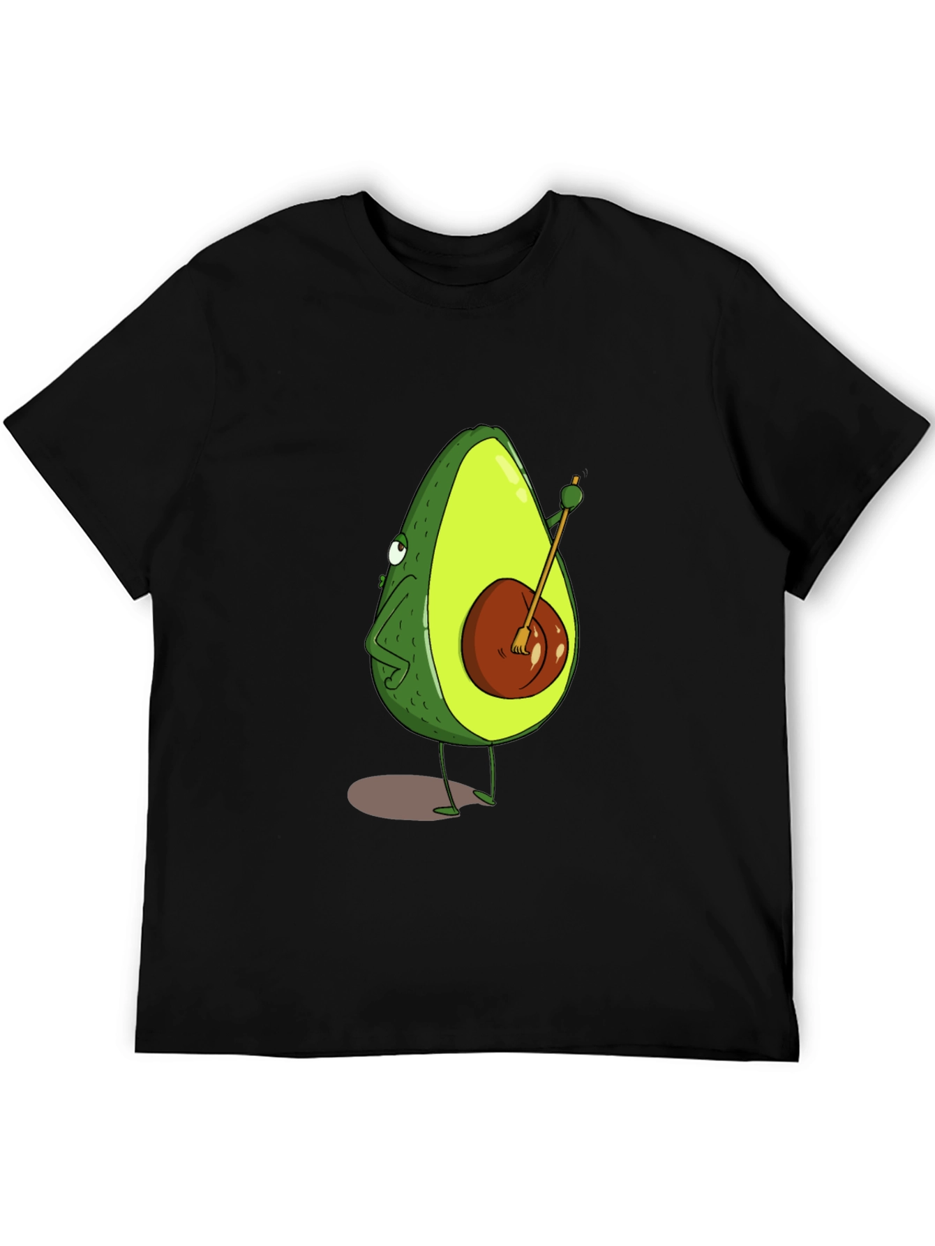 Avocado Banjo Black T-Shirt Unisex