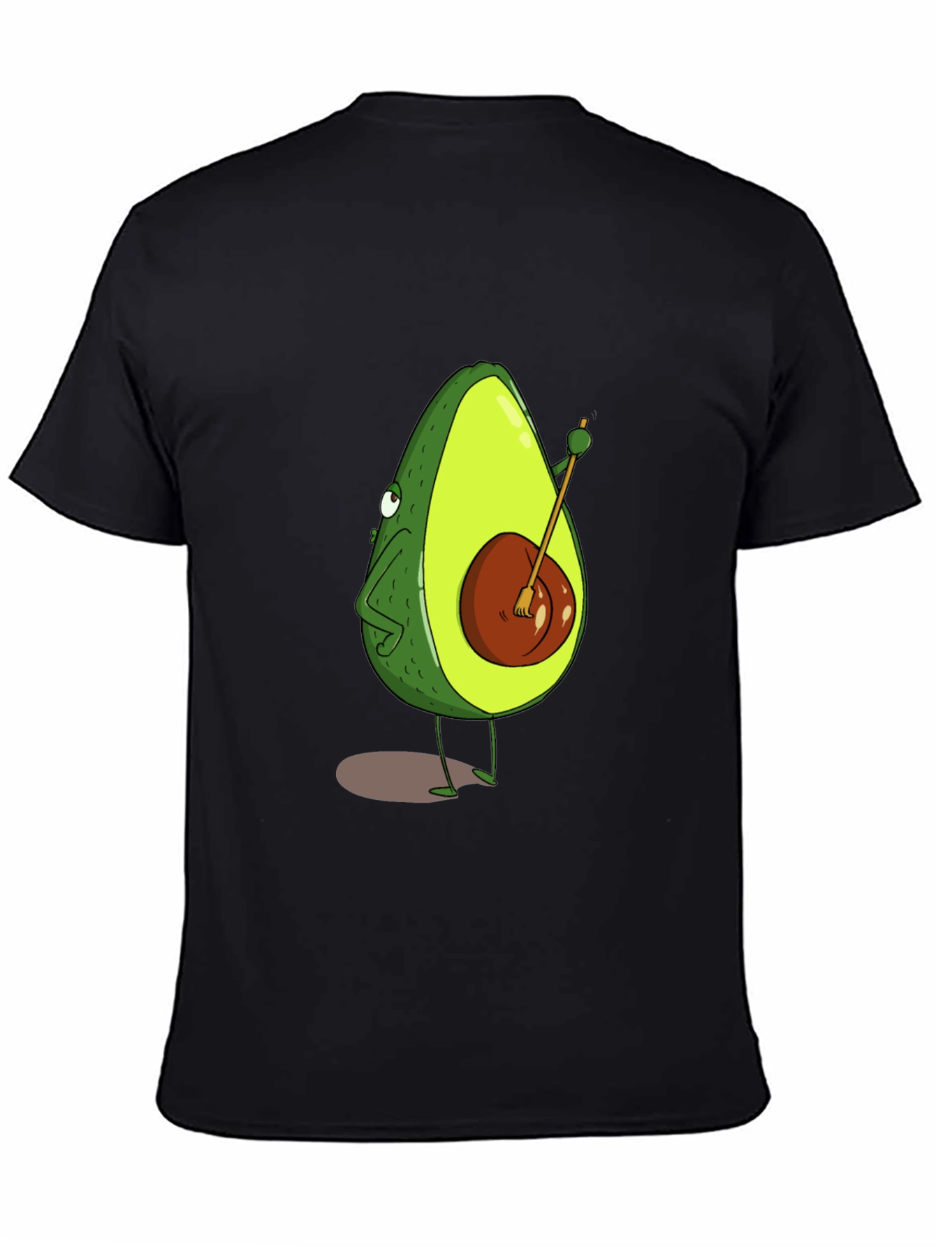 Avocado Banjo Black T-Shirt Unisex