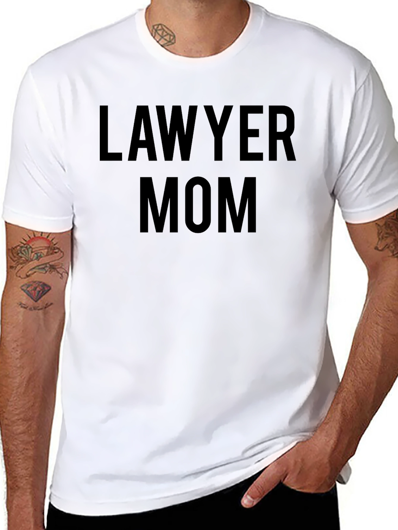 Lawyer Mom Black T-Shirt