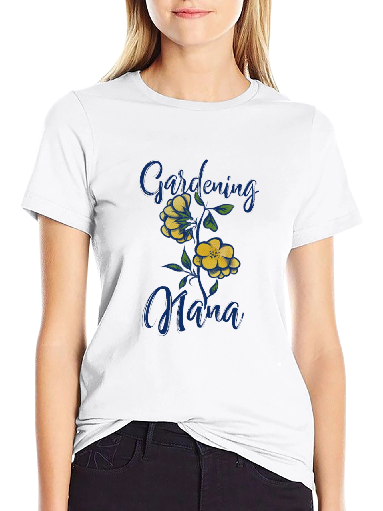 Gardening Mama T-Shirt Floral Design