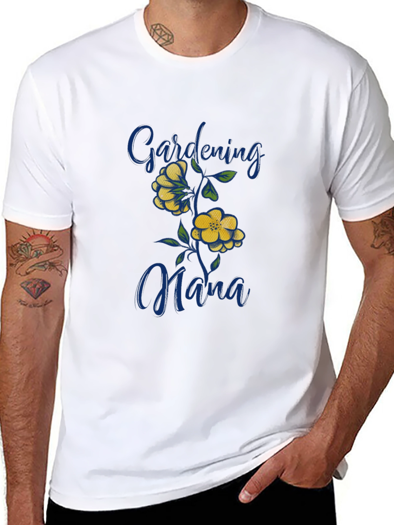 Gardening Mama T-Shirt Floral Design