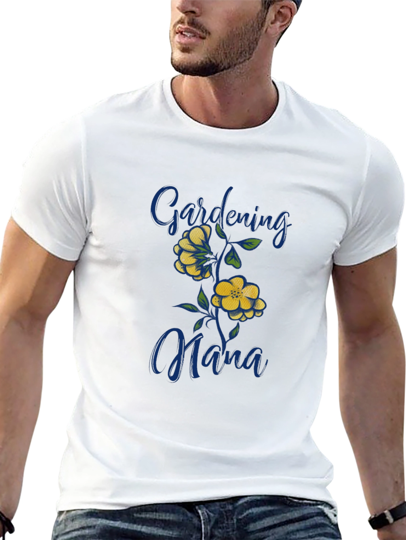 Gardening Mama T-Shirt Floral Design