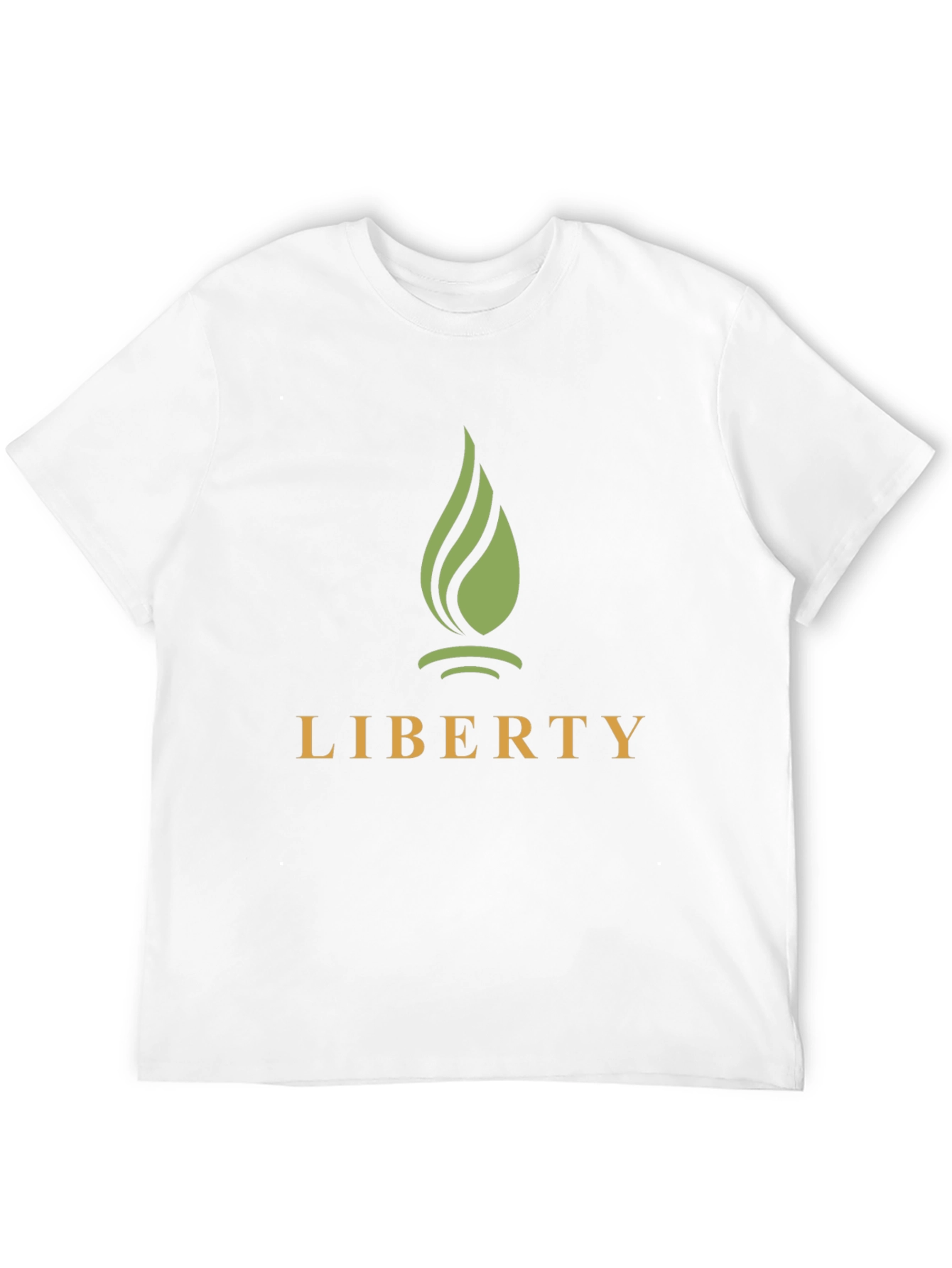 Liberty Flame Graphic T-Shirt - Black