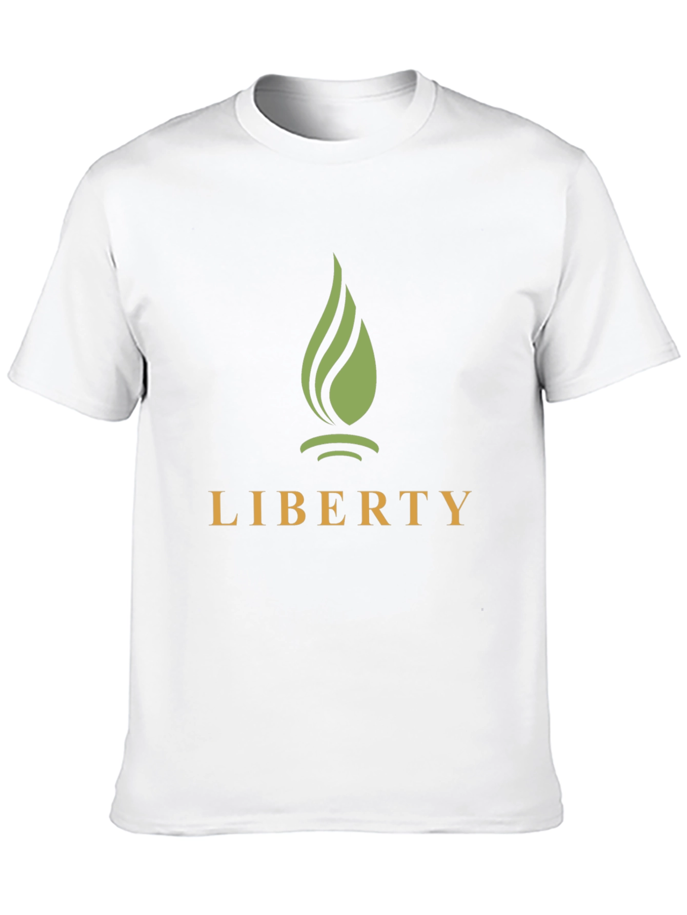 Liberty Flame Graphic T-Shirt - Black