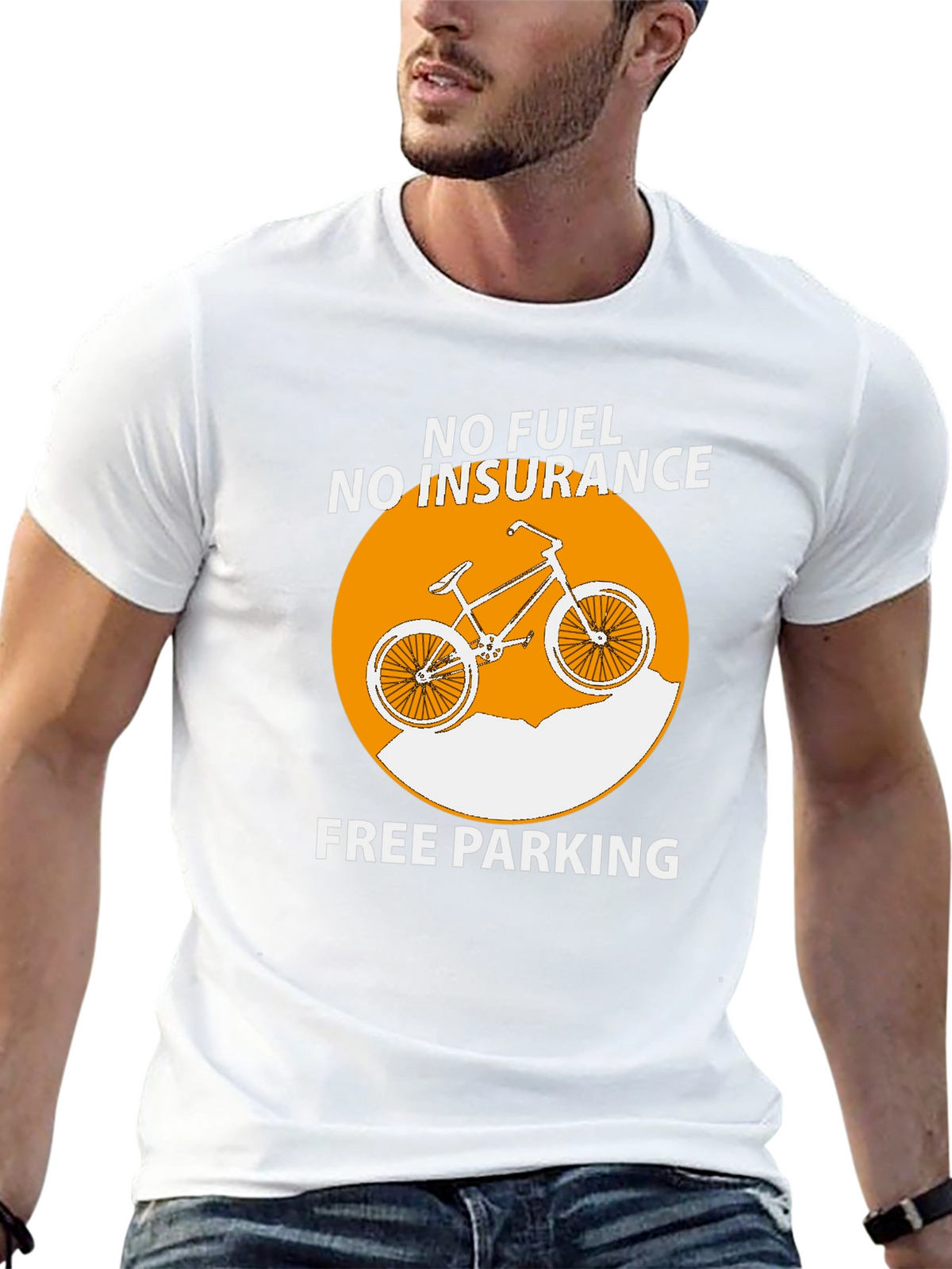 No Fuel No Insurance Bike T-Shirt