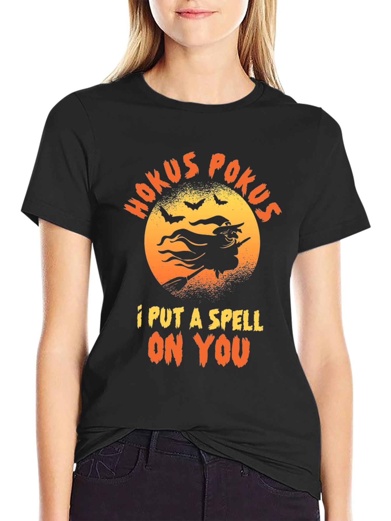 Hocus Pocus Halloween T-Shirt Witch Graphic Tee