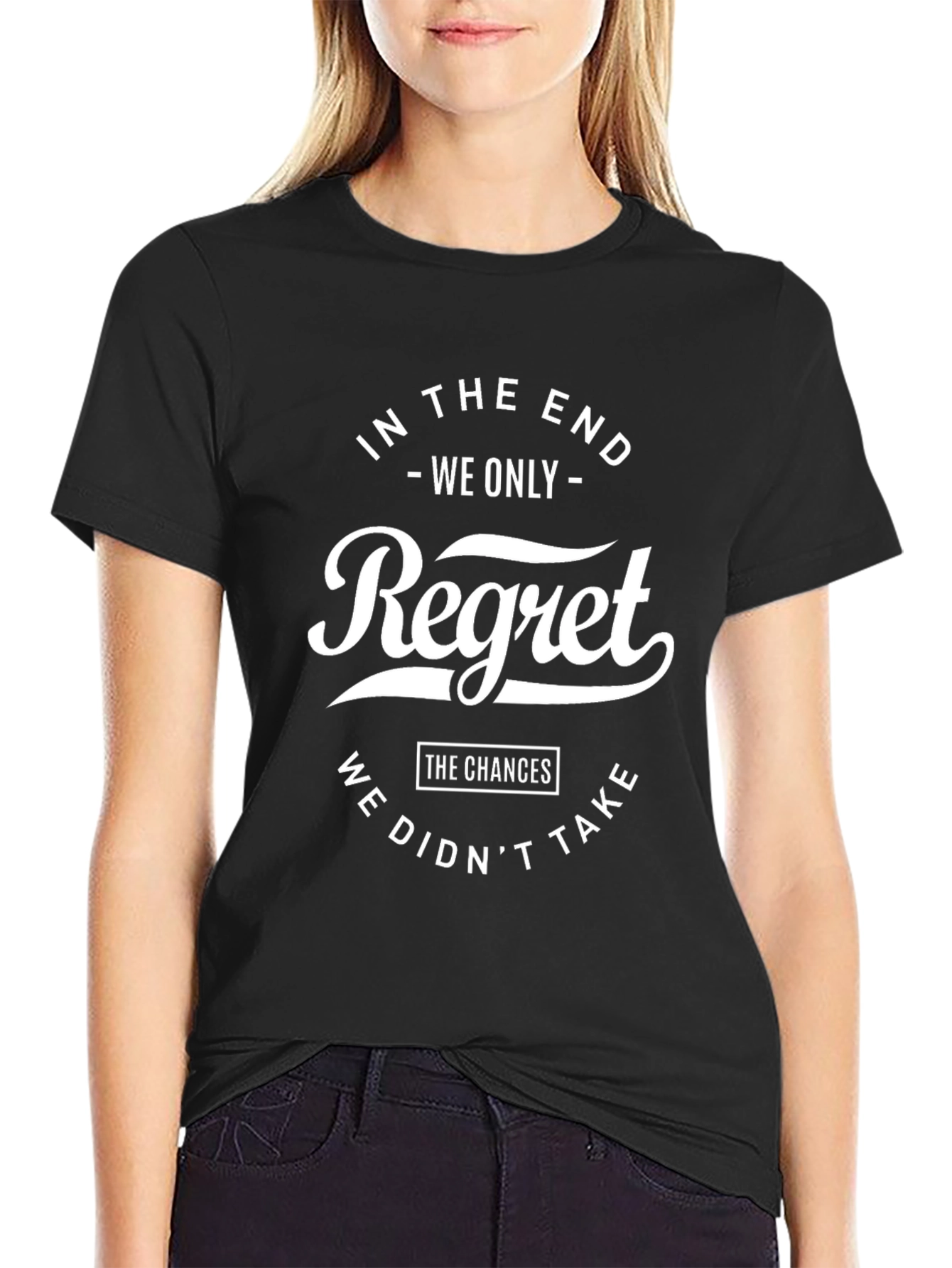 Motivational T-Shirt: No Regrets Tee