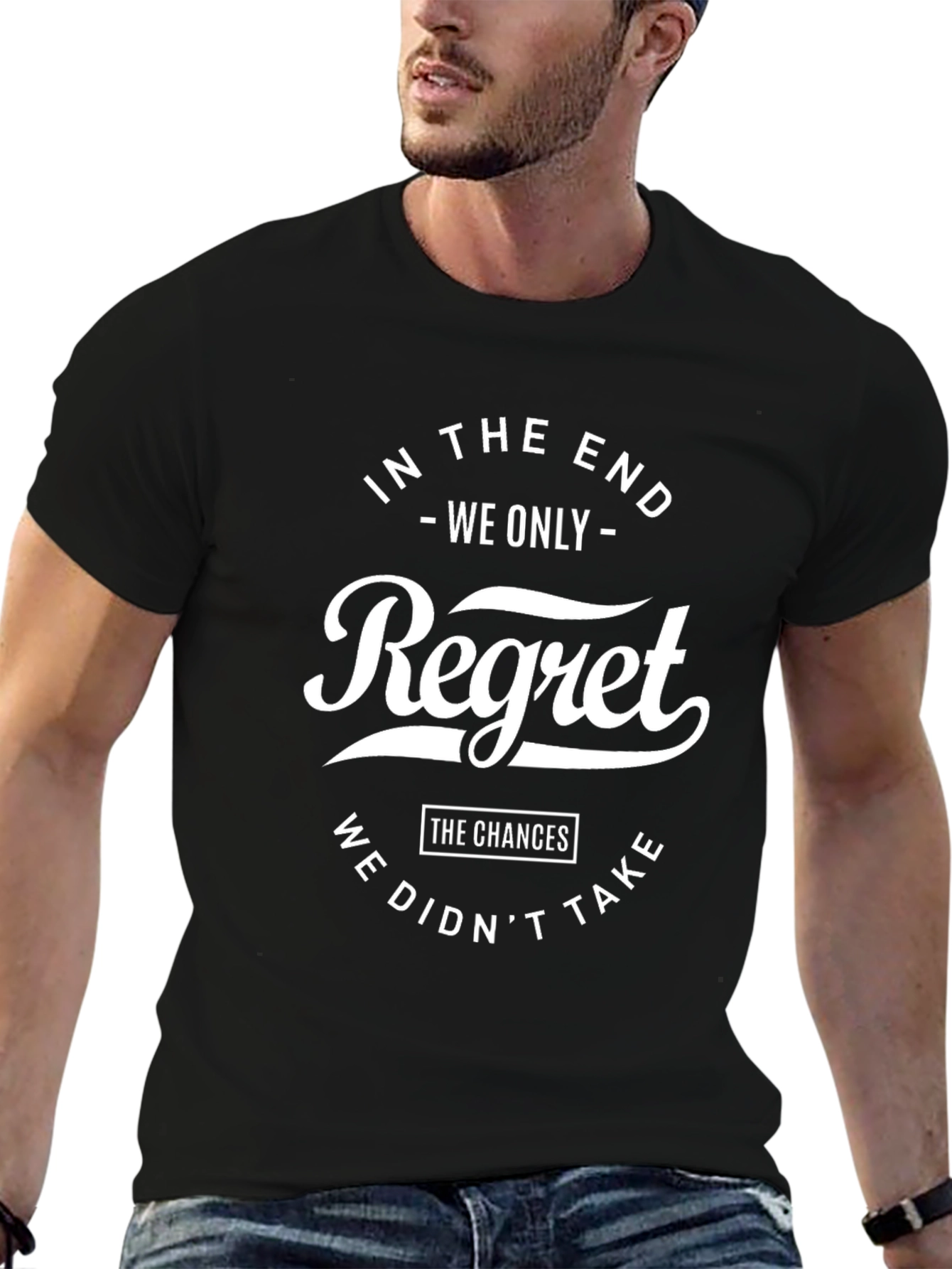 Motivational T-Shirt: No Regrets Tee