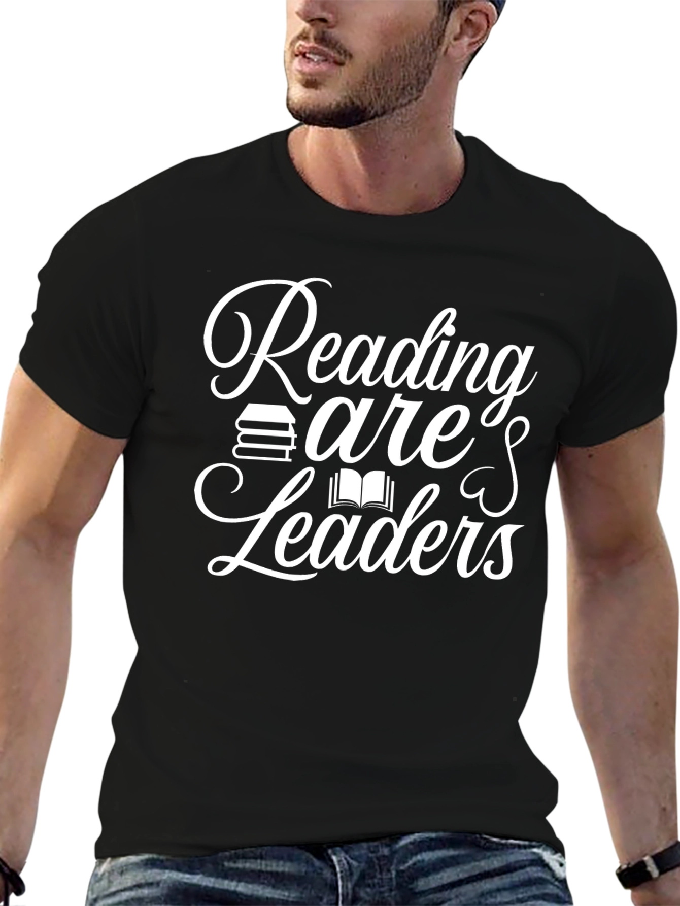 Reading are Leaders Black T-Shirt