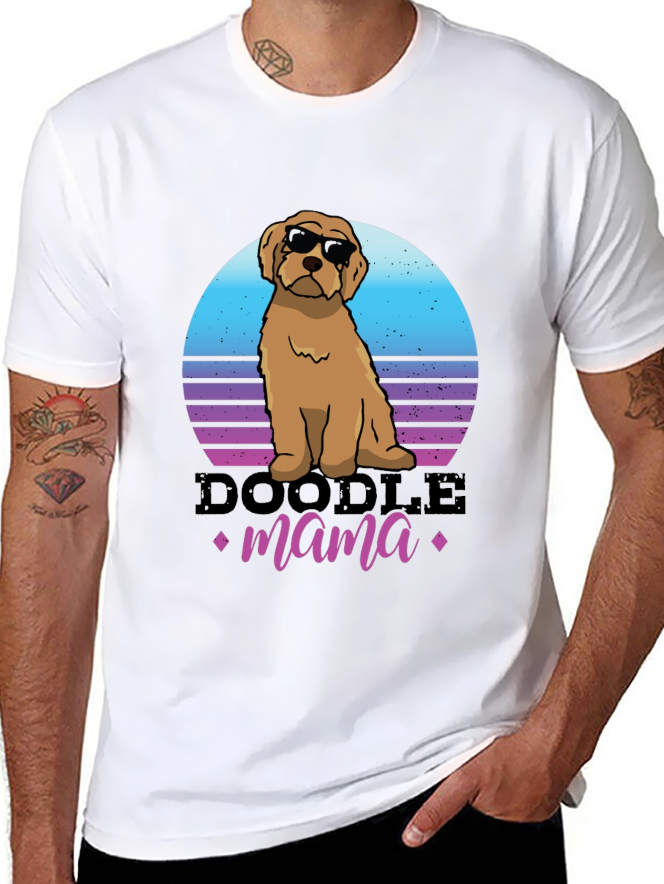 Doodle Mama T-Shirt - Dog Lover Tee
