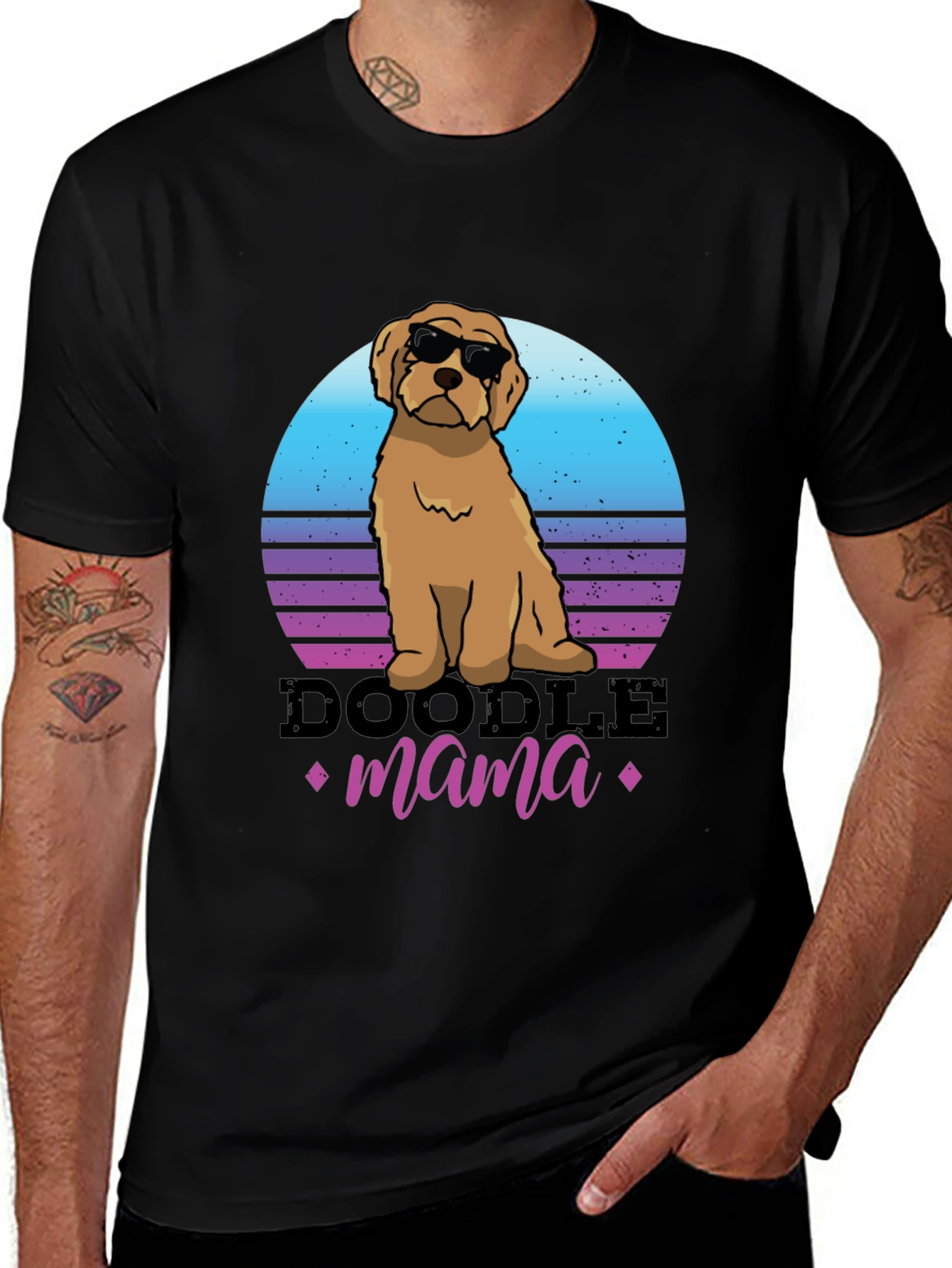 Doodle Mama T-Shirt - Dog Lover Tee