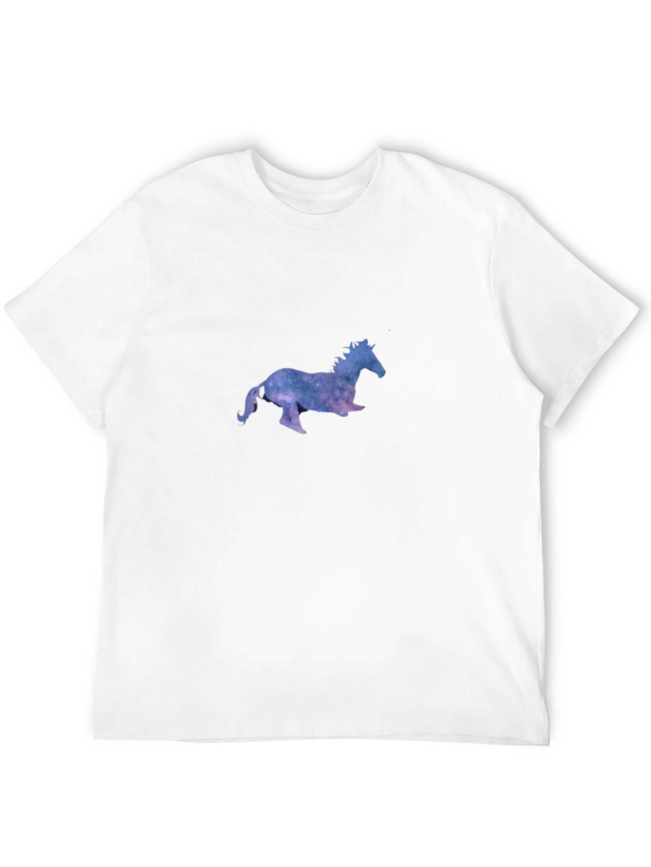 Galaxy Horse Black T-Shirt
