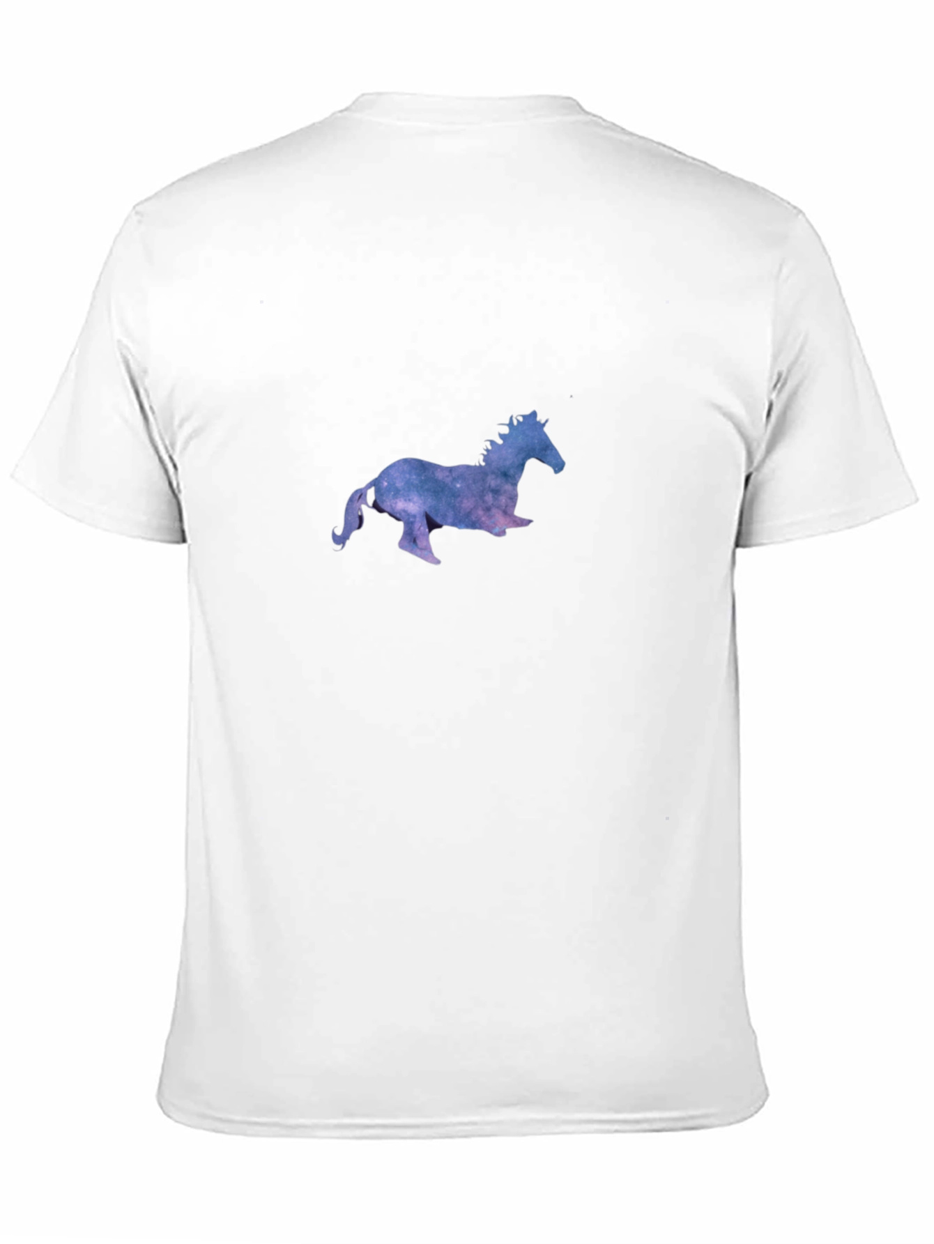 Galaxy Horse Black T-Shirt