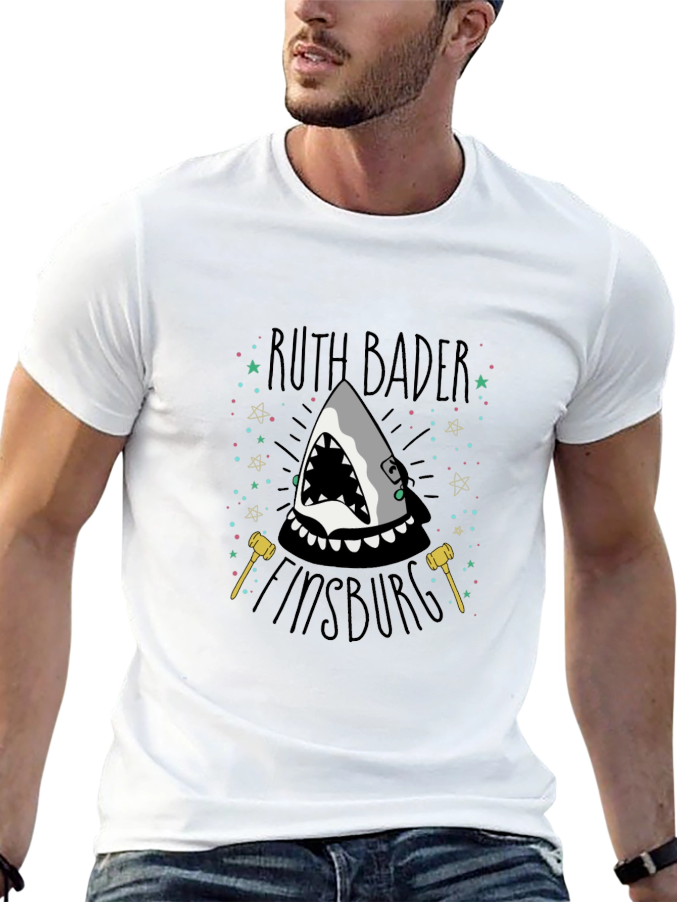 Ruth Bader Finsburg Shark T-Shirt