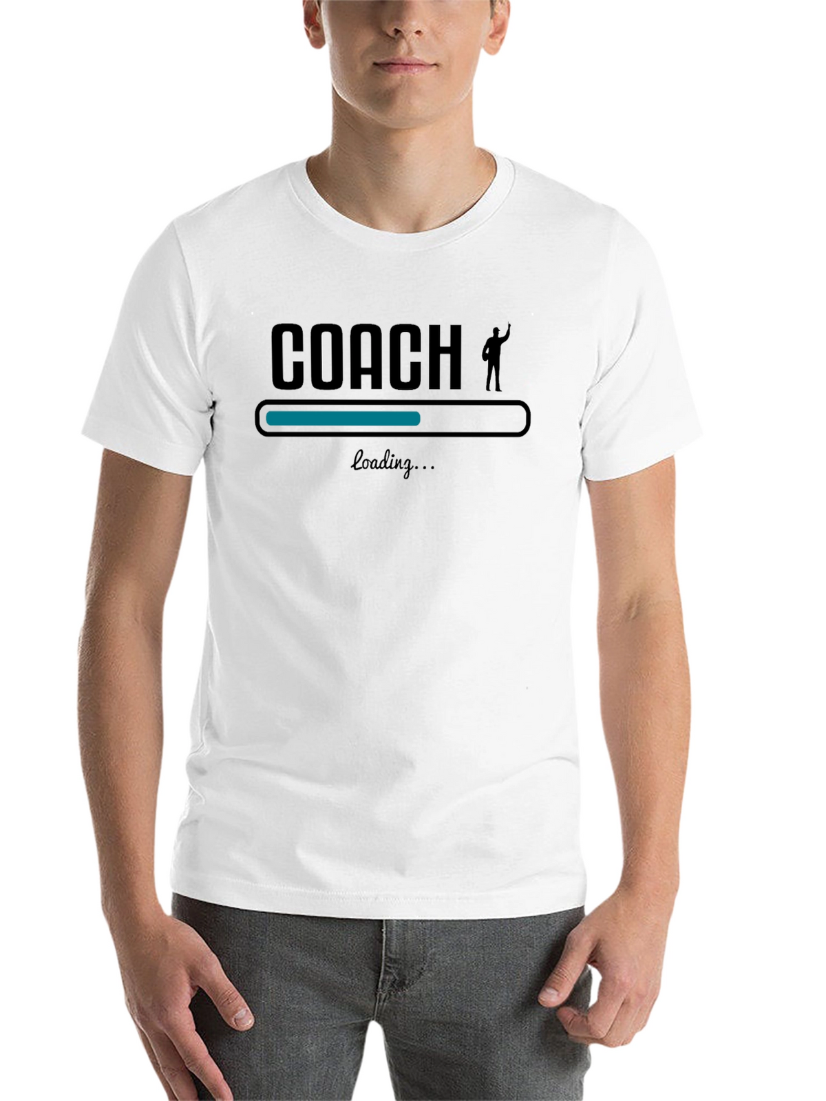 Coach Loading T-Shirt - Sports Humor Tee