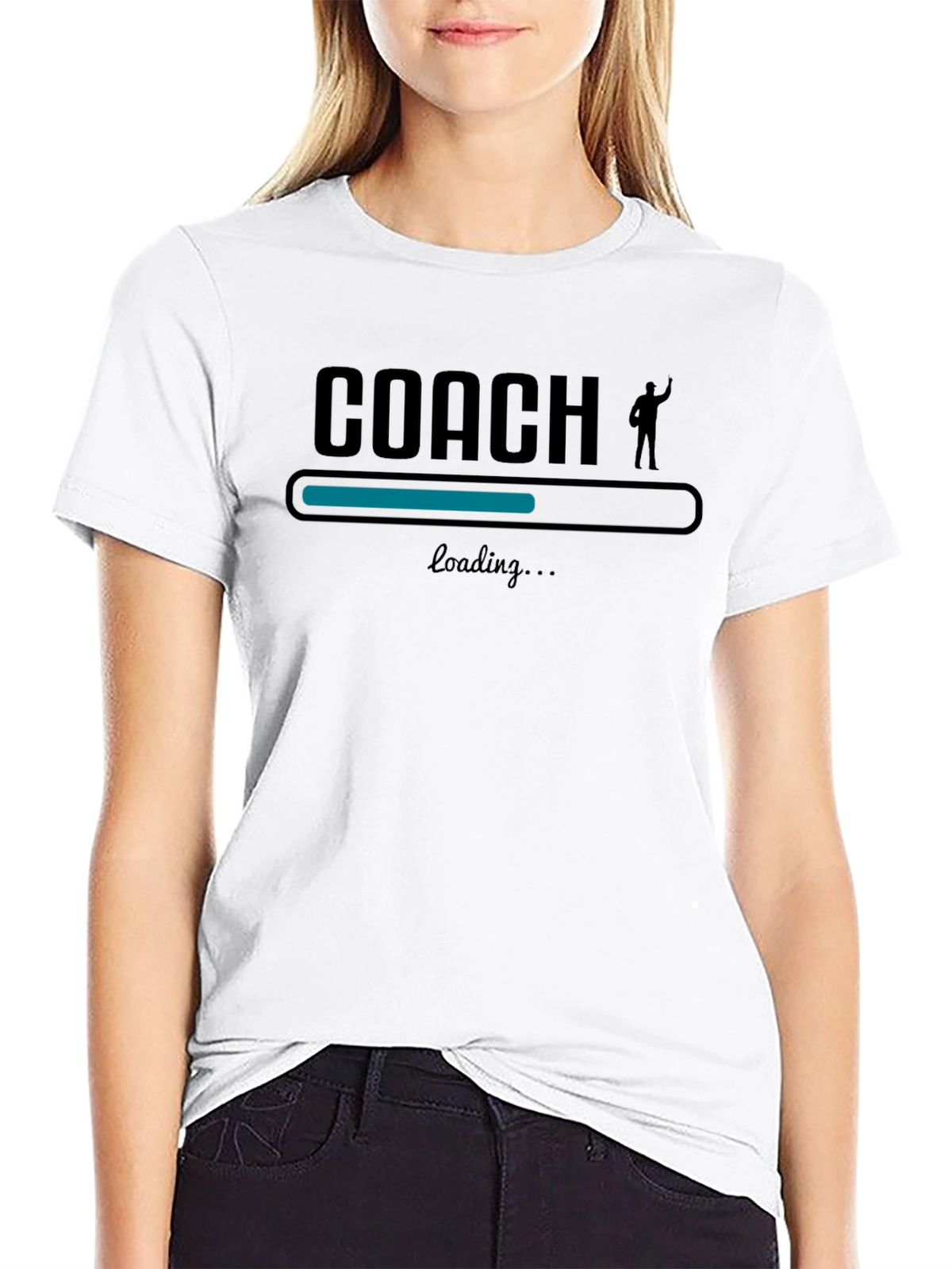 Coach Loading T-Shirt - Sports Humor Tee