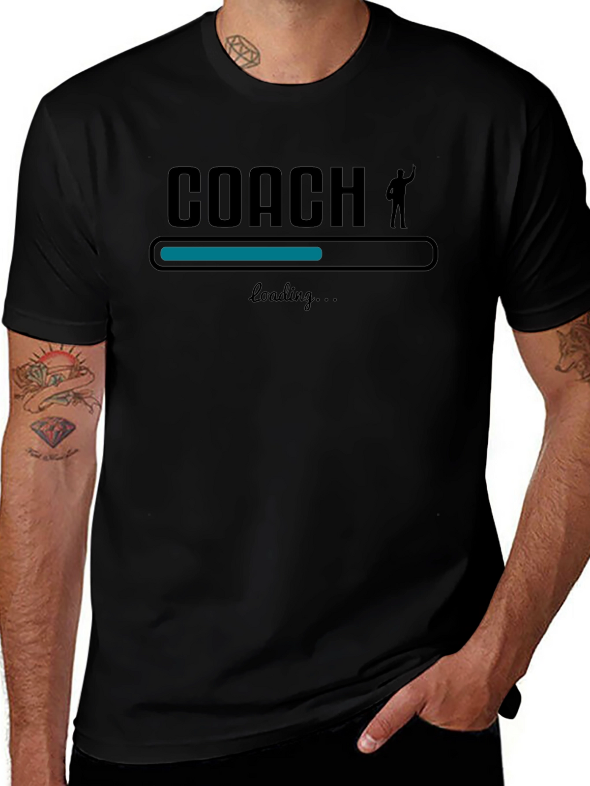Coach Loading T-Shirt - Sports Humor Tee