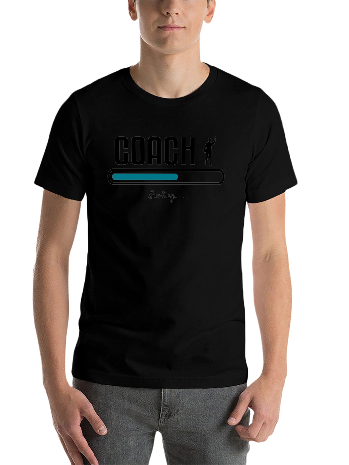 Coach Loading T-Shirt - Sports Humor Tee