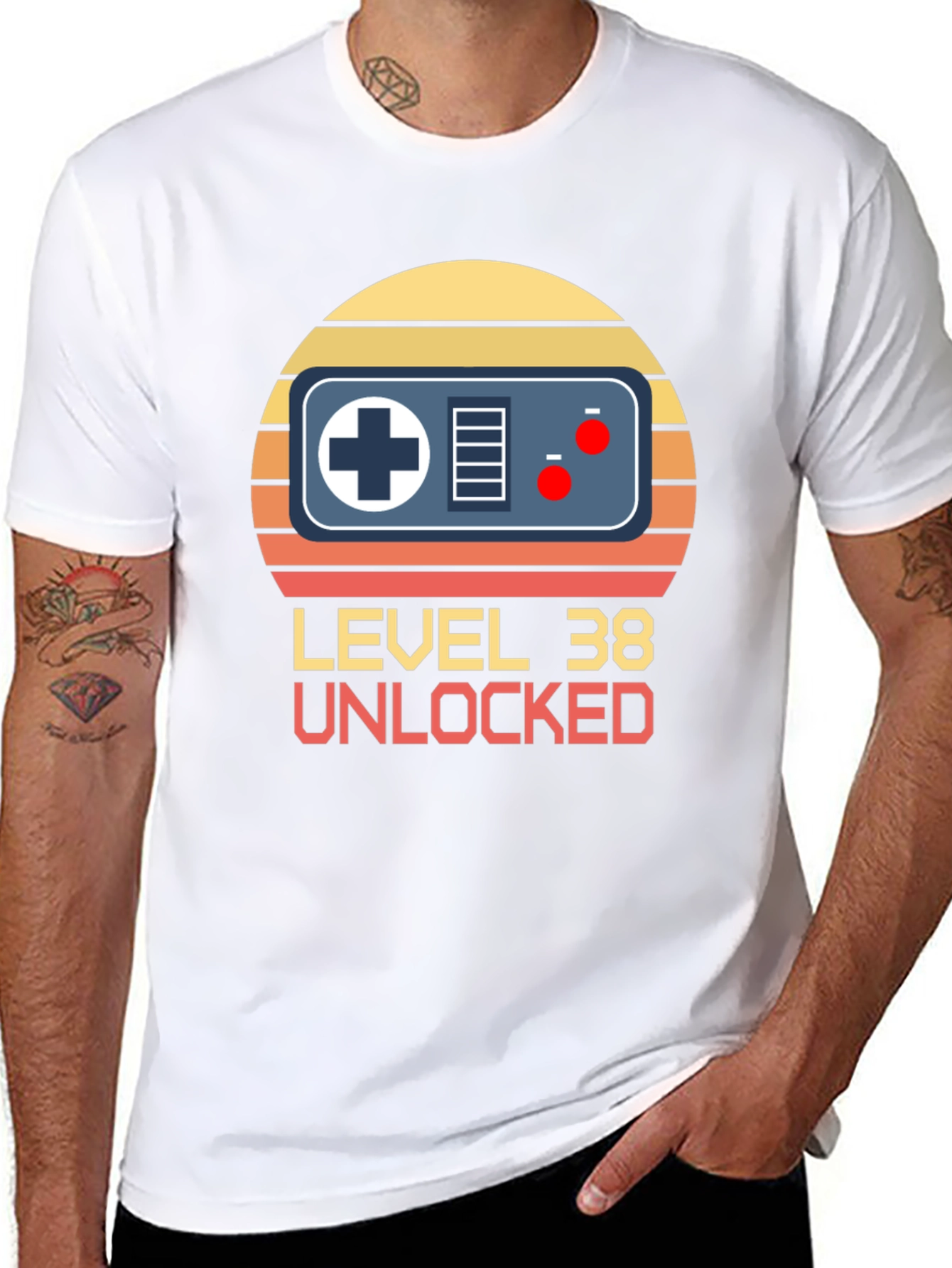 Level 38 Unlocked Graphic T-Shirt