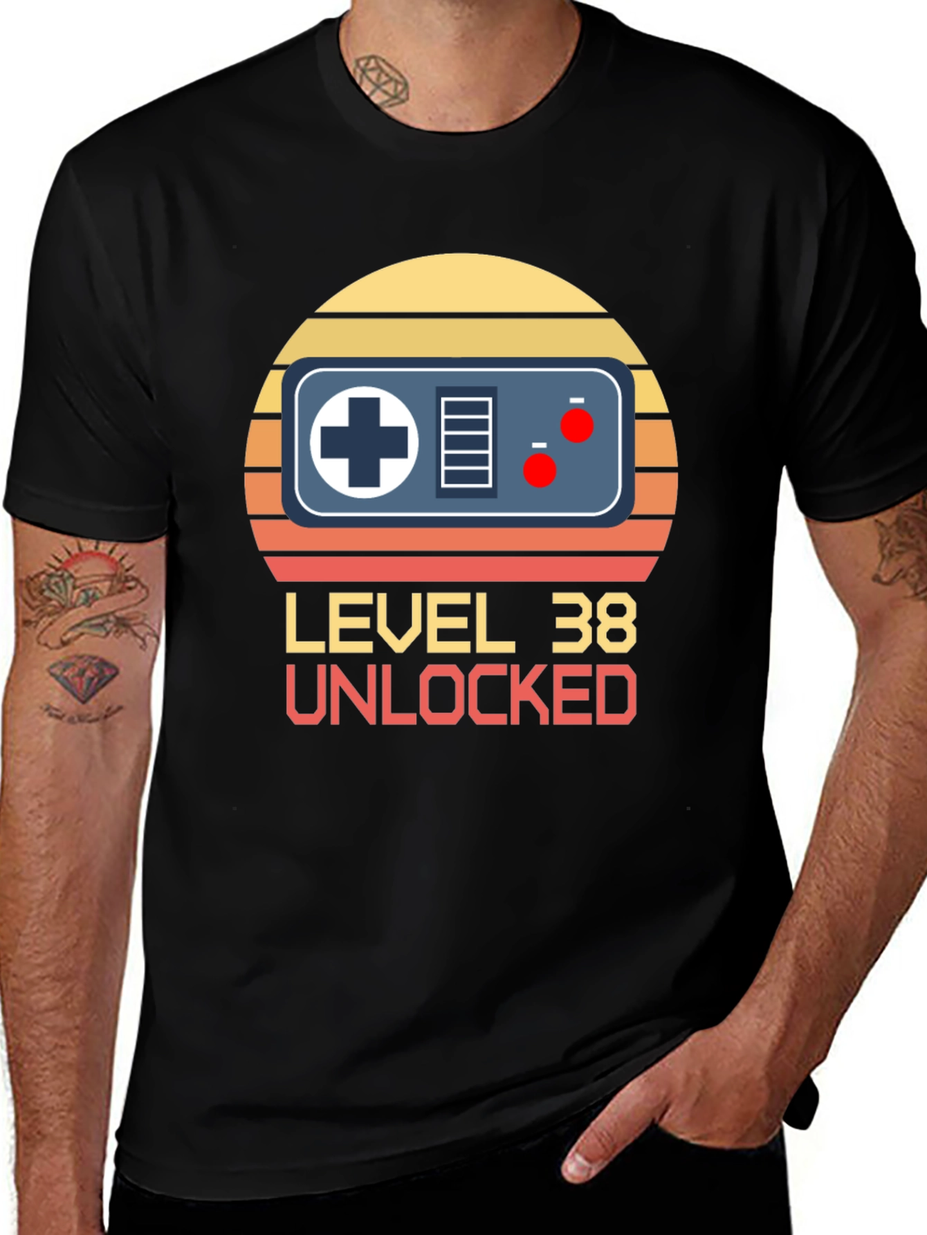 Level 38 Unlocked Graphic T-Shirt