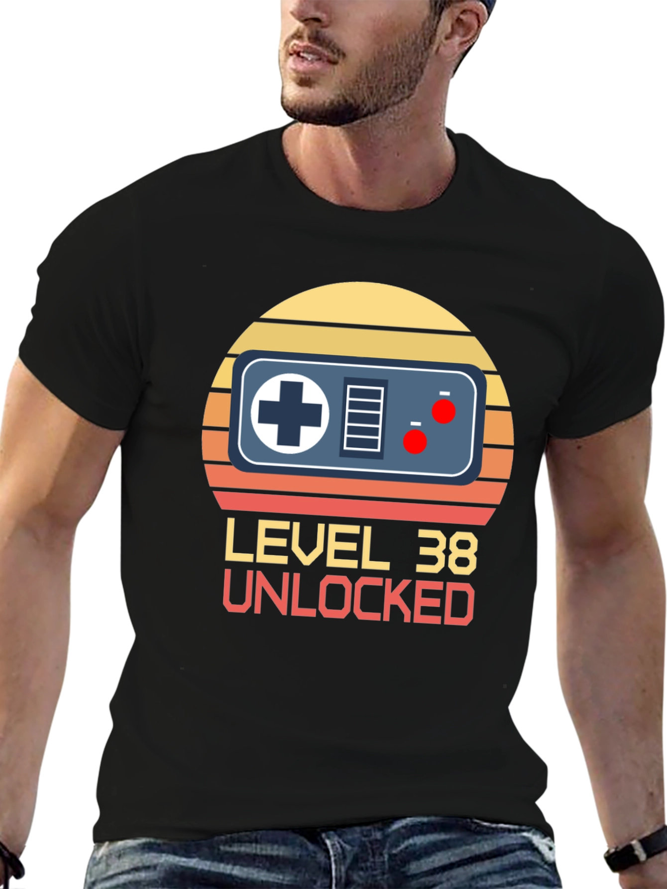 Level 38 Unlocked Graphic T-Shirt