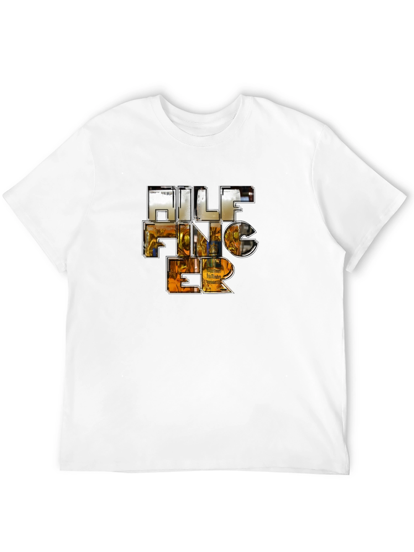 HILF FINGER Black T-Shirt