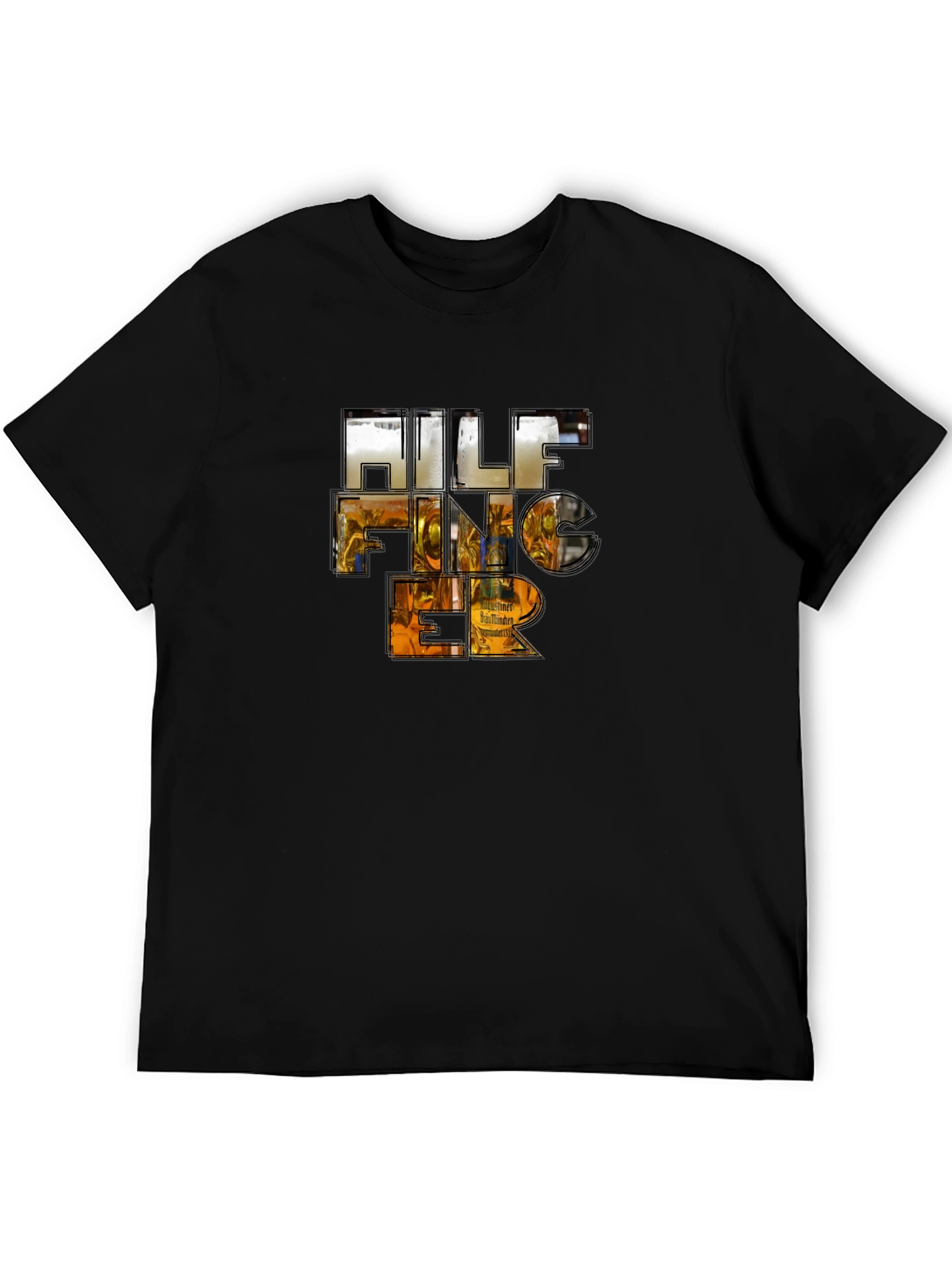 HILF FINGER Black T-Shirt