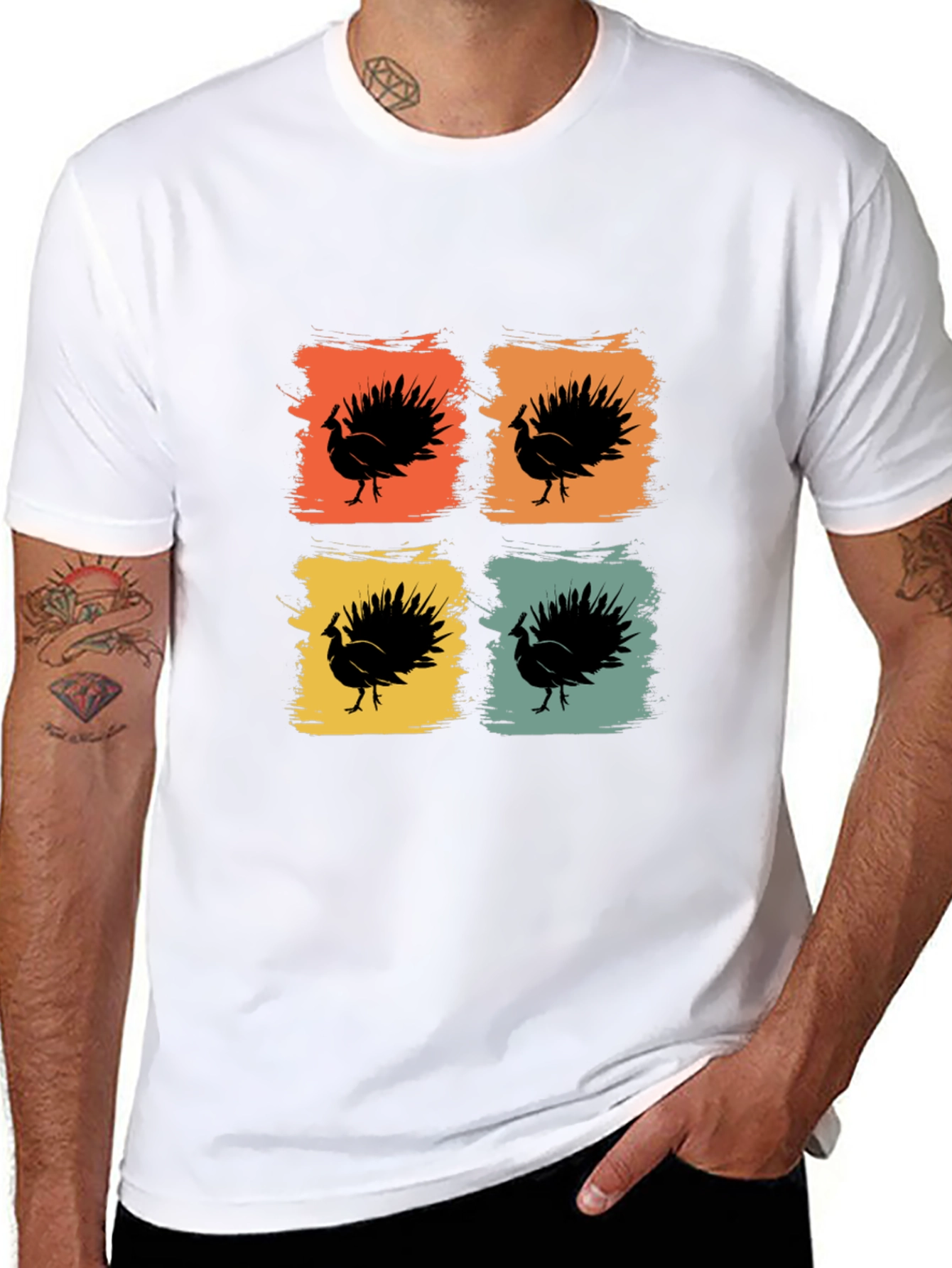 Retro Turkey Pop Art T-Shirt