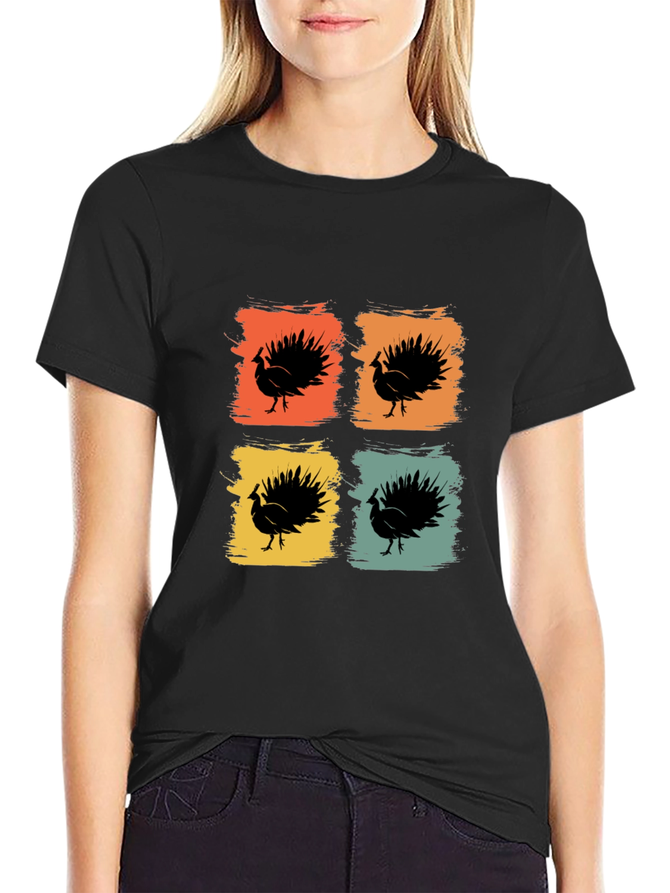 Retro Turkey Pop Art T-Shirt