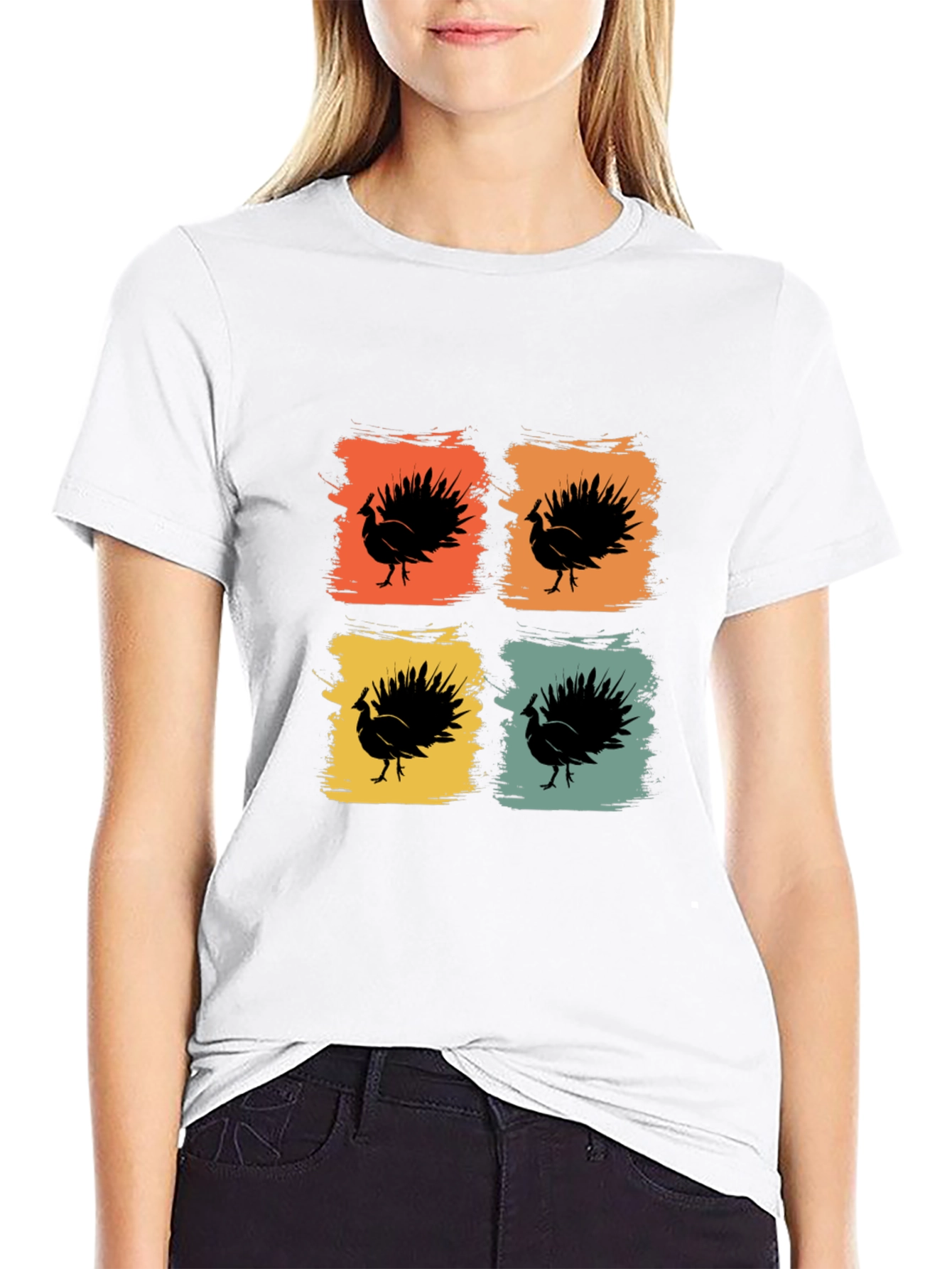 Retro Turkey Pop Art T-Shirt