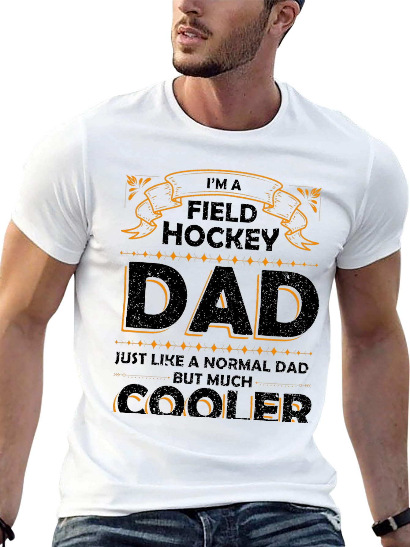 Field Hockey Dad T-Shirt - Cooler Than Normal!
