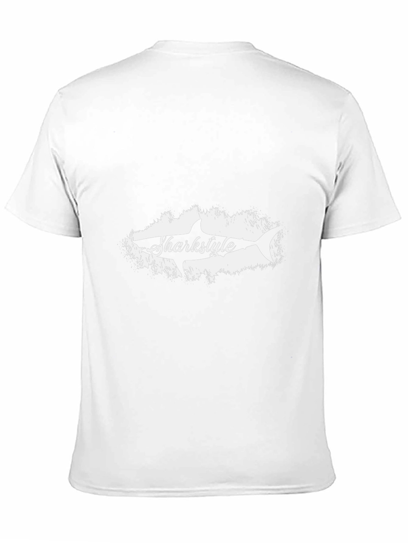 Sharkstyle Graphic Black T-Shirt