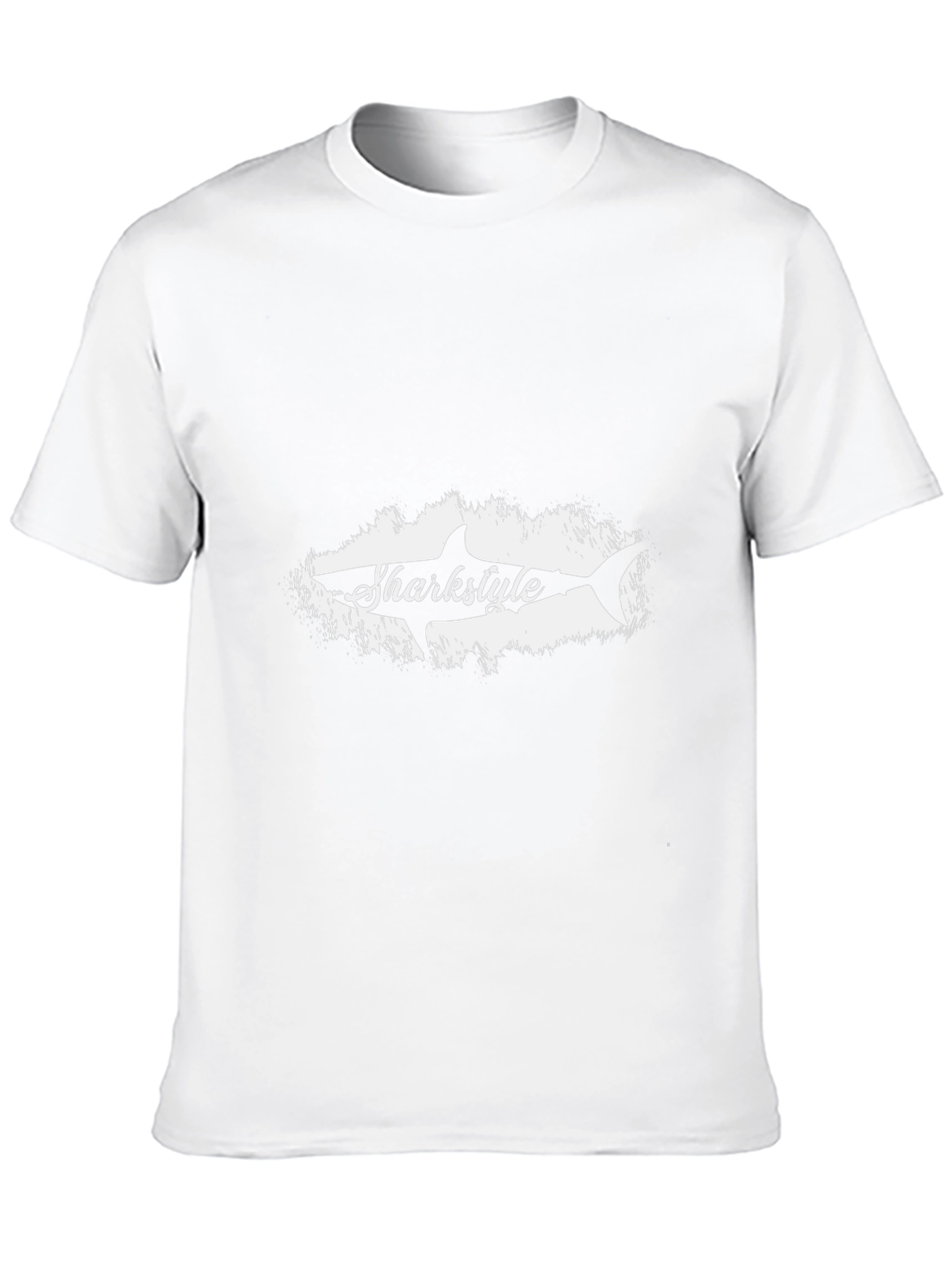 Sharkstyle Graphic Black T-Shirt