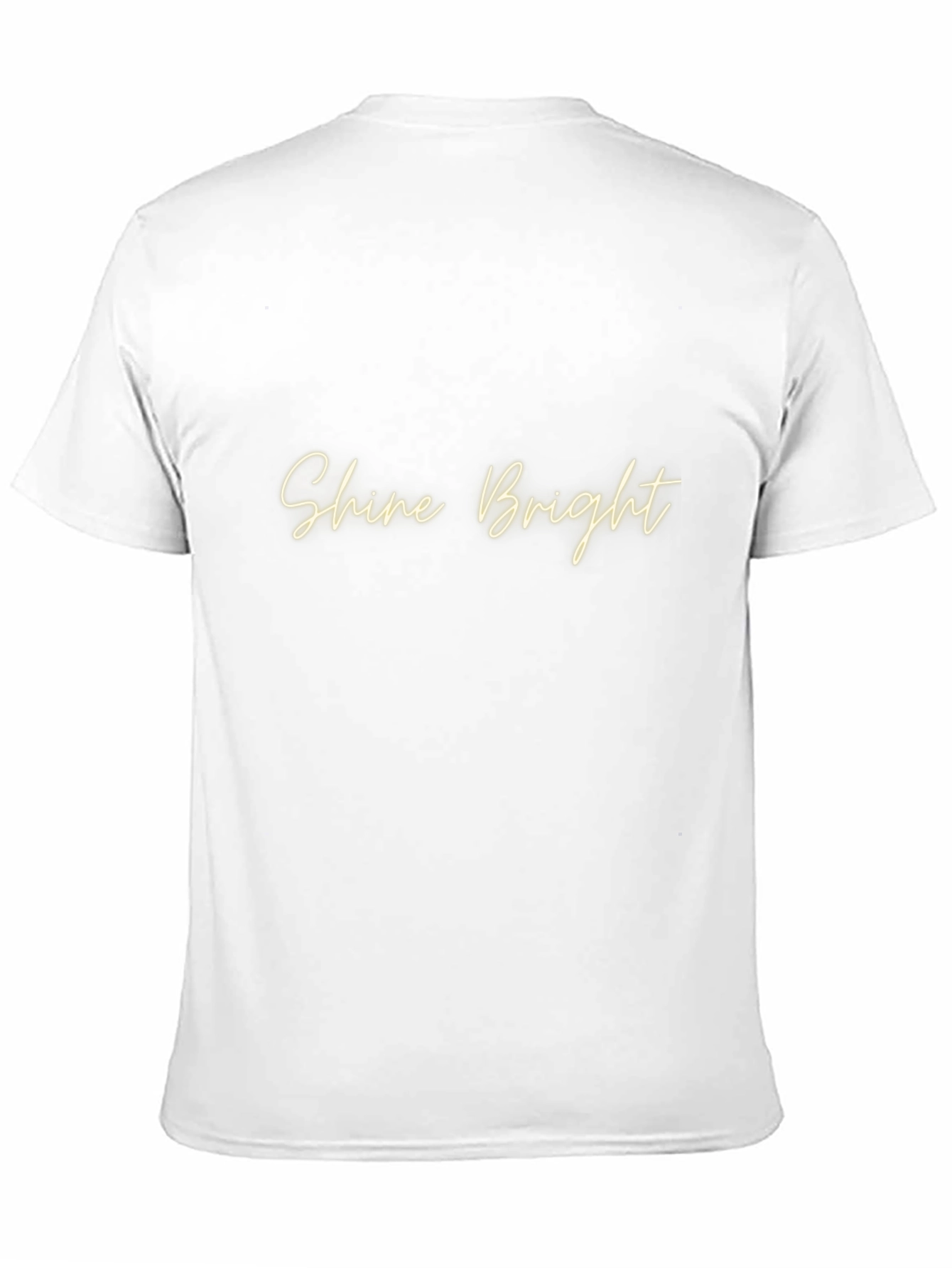 Shine Bright Black Tee - Stylish Mens Casual Wear