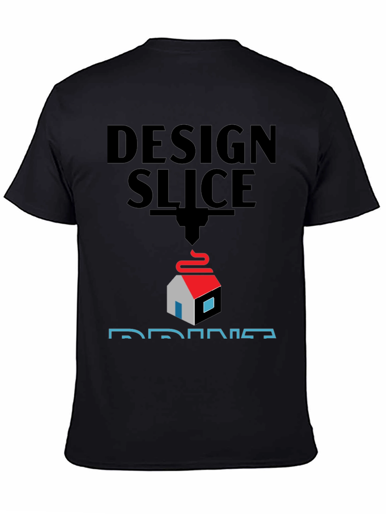 Design Slice Print T-Shirt - 3D Printing Apparel