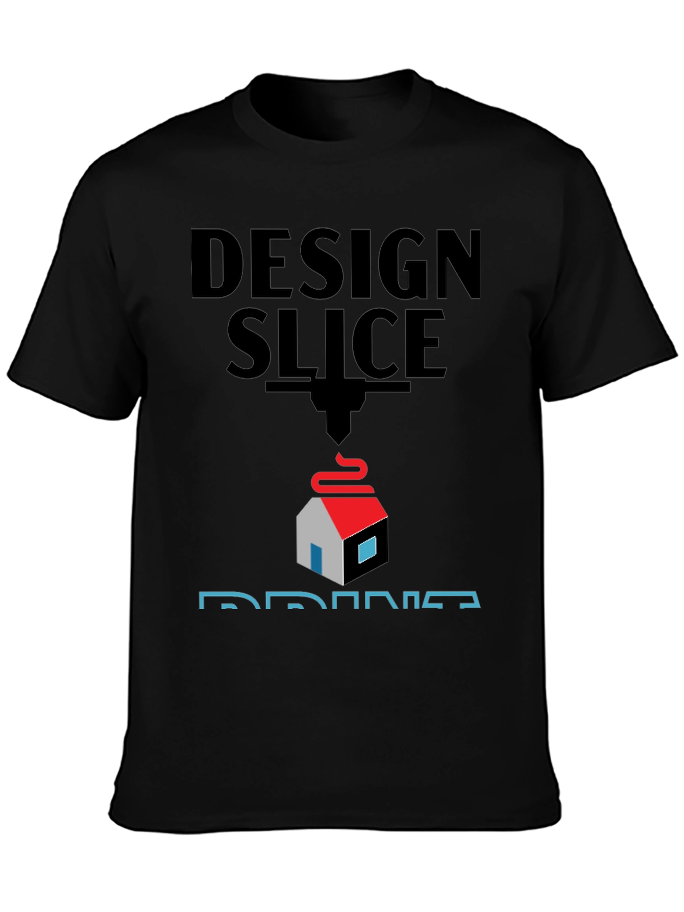 Design Slice Print T-Shirt - 3D Printing Apparel