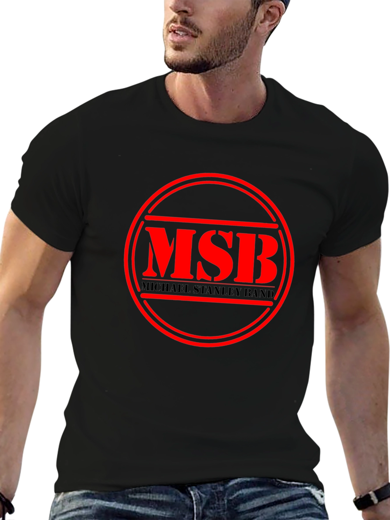 Michael Stanley Band MSB Black T-Shirt
