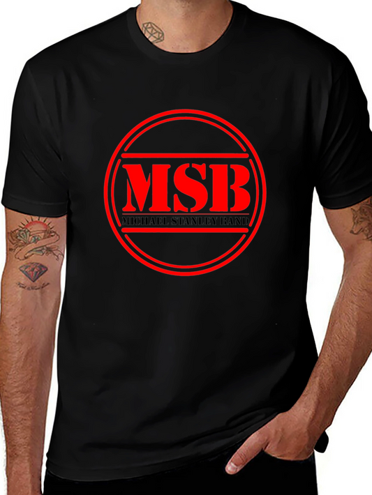 Michael Stanley Band MSB Black T-Shirt