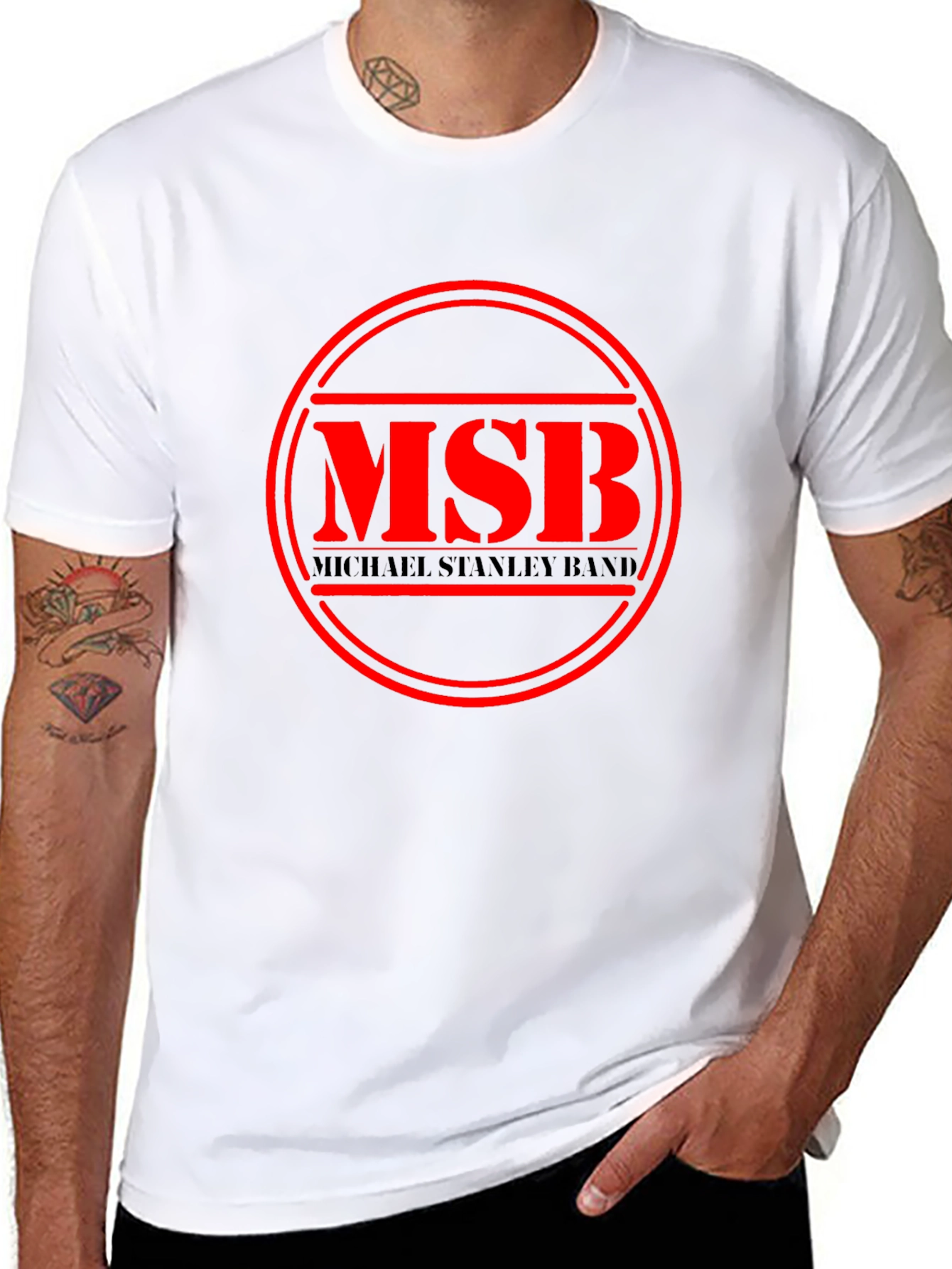 Michael Stanley Band MSB Black T-Shirt