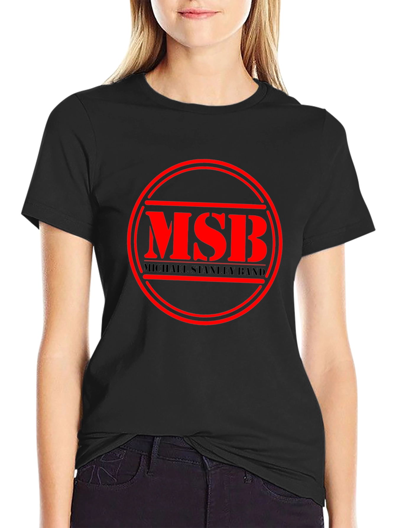 Michael Stanley Band MSB Black T-Shirt