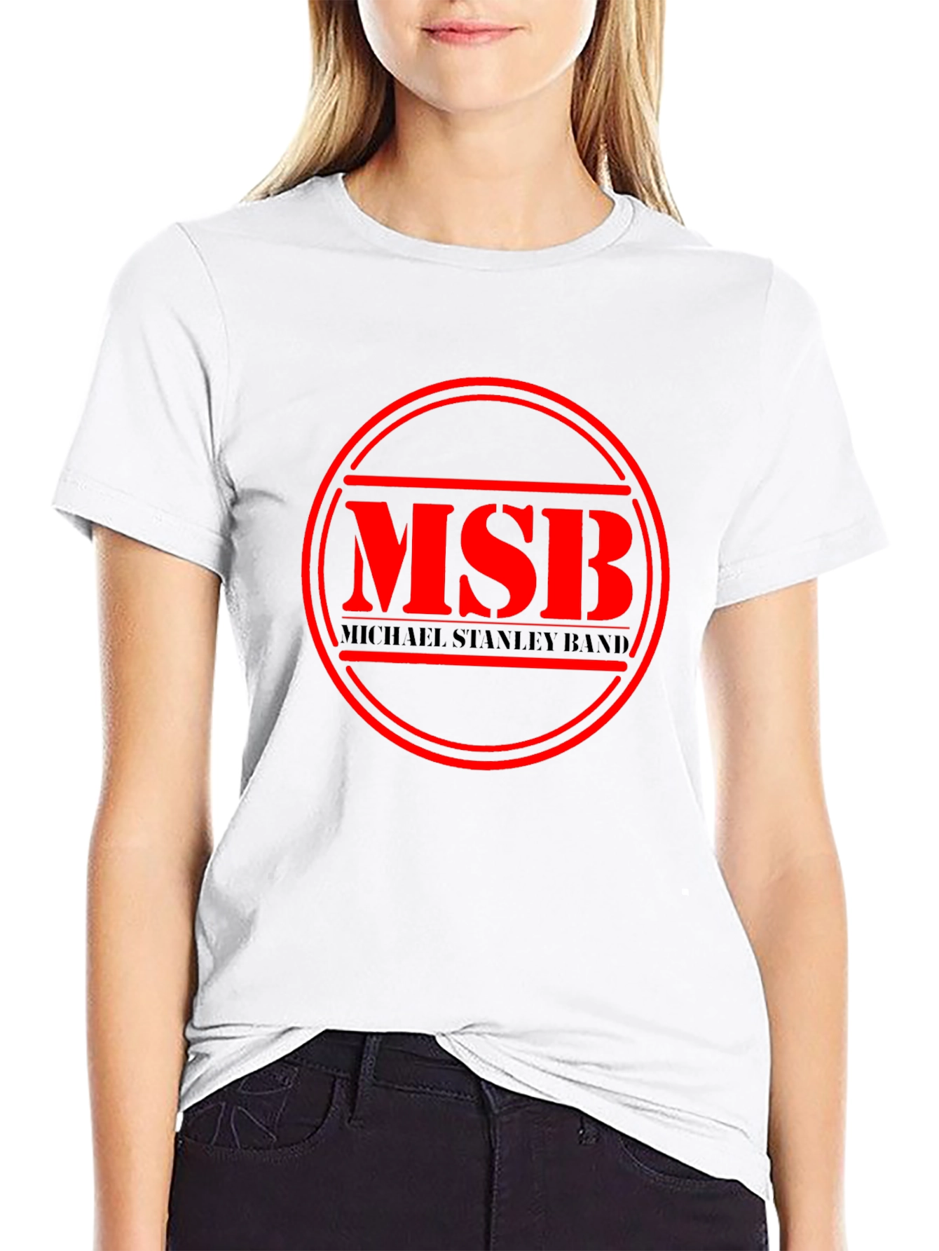 Michael Stanley Band MSB Black T-Shirt