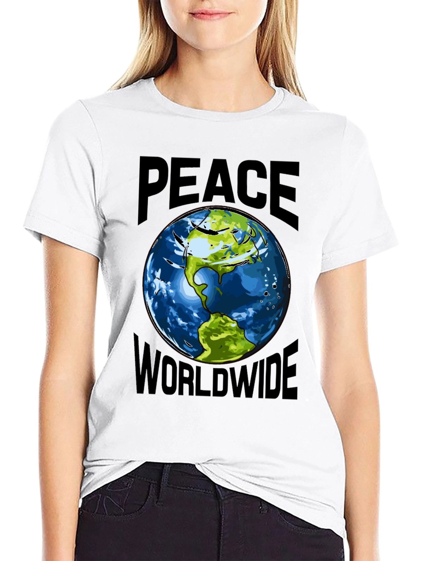 Peace Worldwide Graphic T-Shirt